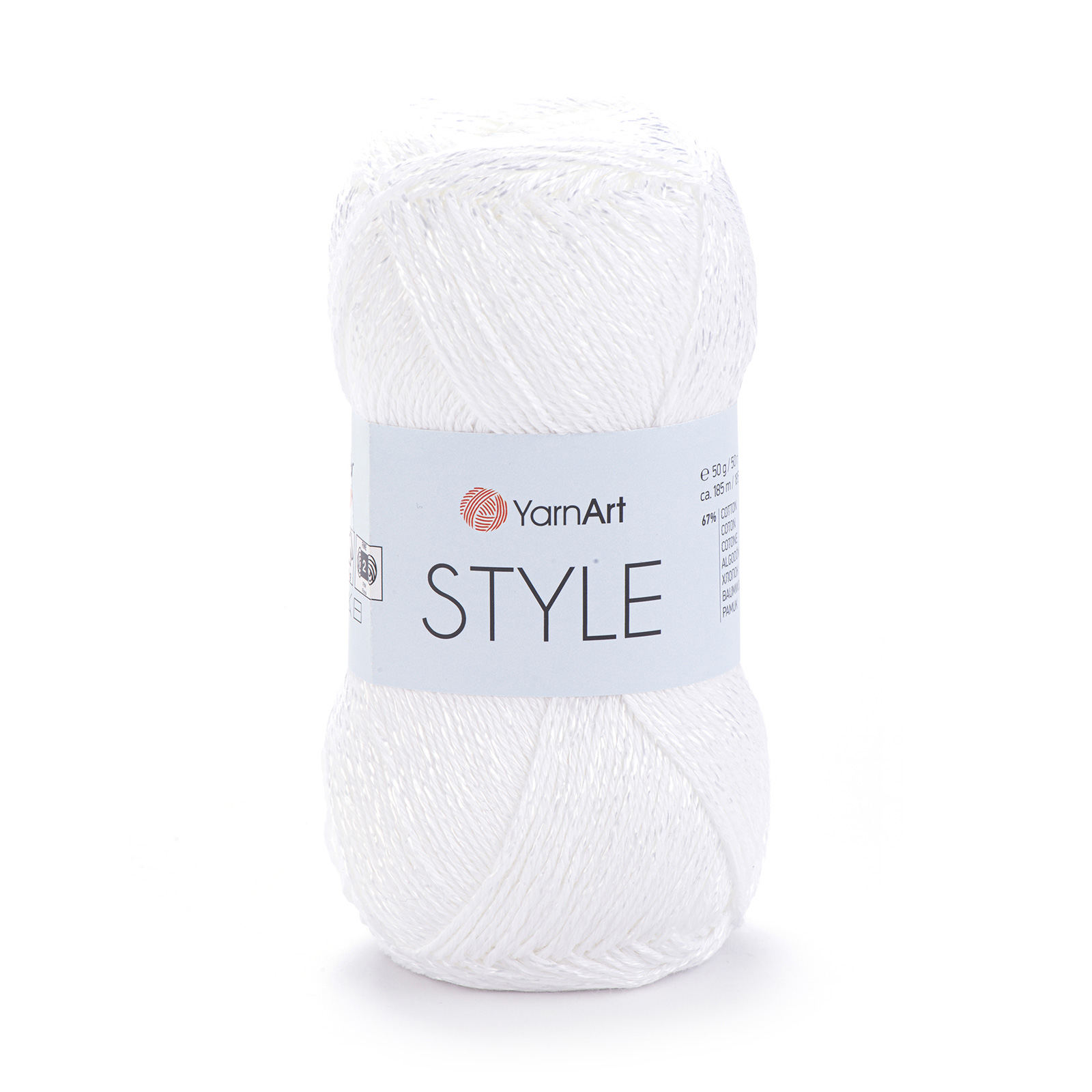 yarnart style - white (650) - 50gr (185mt) | 1pc