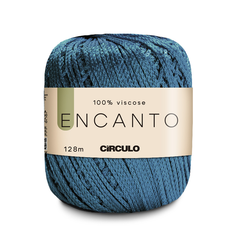 circulo encanto - teal (2307) - 100gr (128m) | 1pc