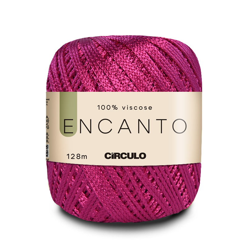 circulo encanto - fuchsia (3754) - 100gr (128m) | 1pc