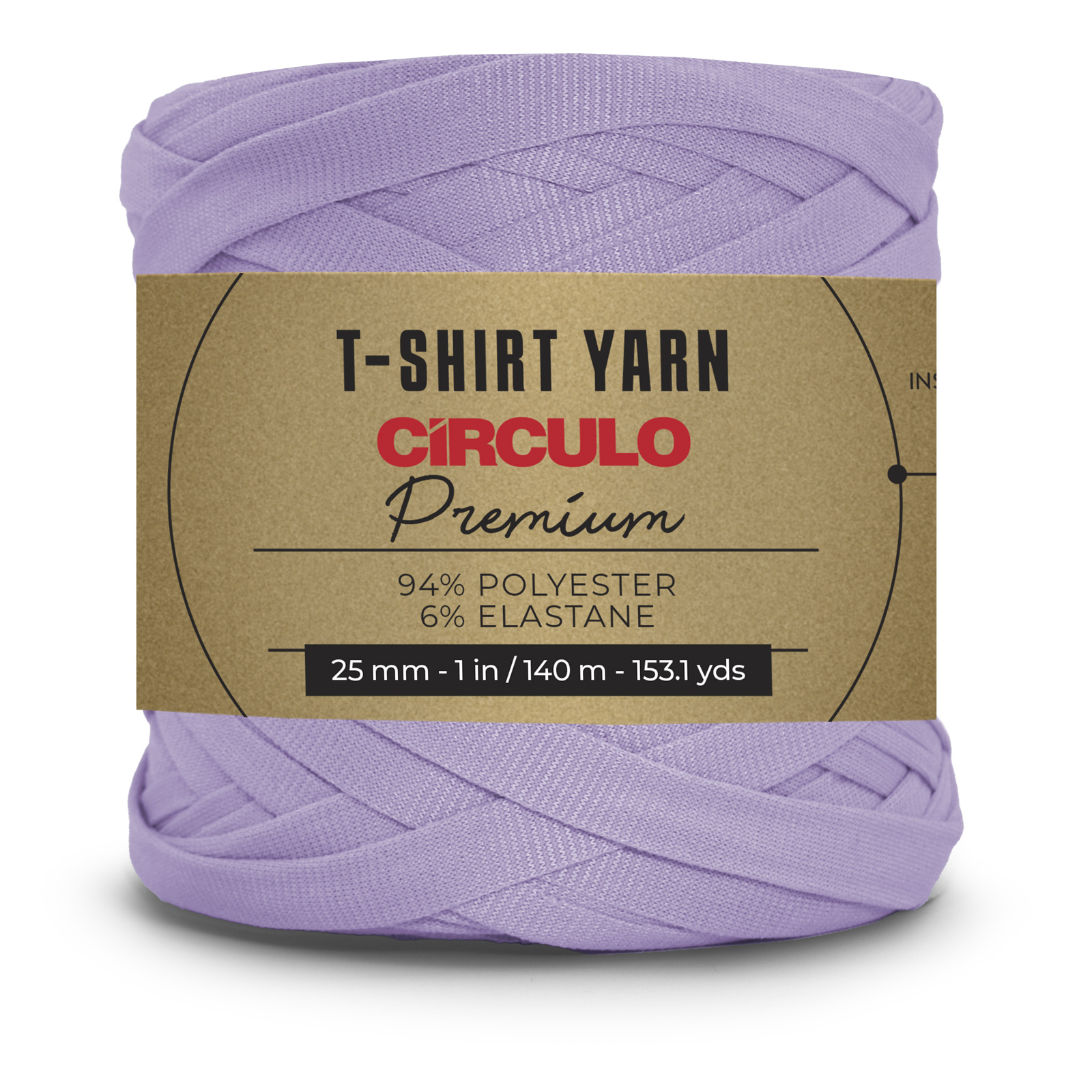 circulo premium t-shirt yarn - periwinkle (6630) - 270gr (140mt) | 1pc