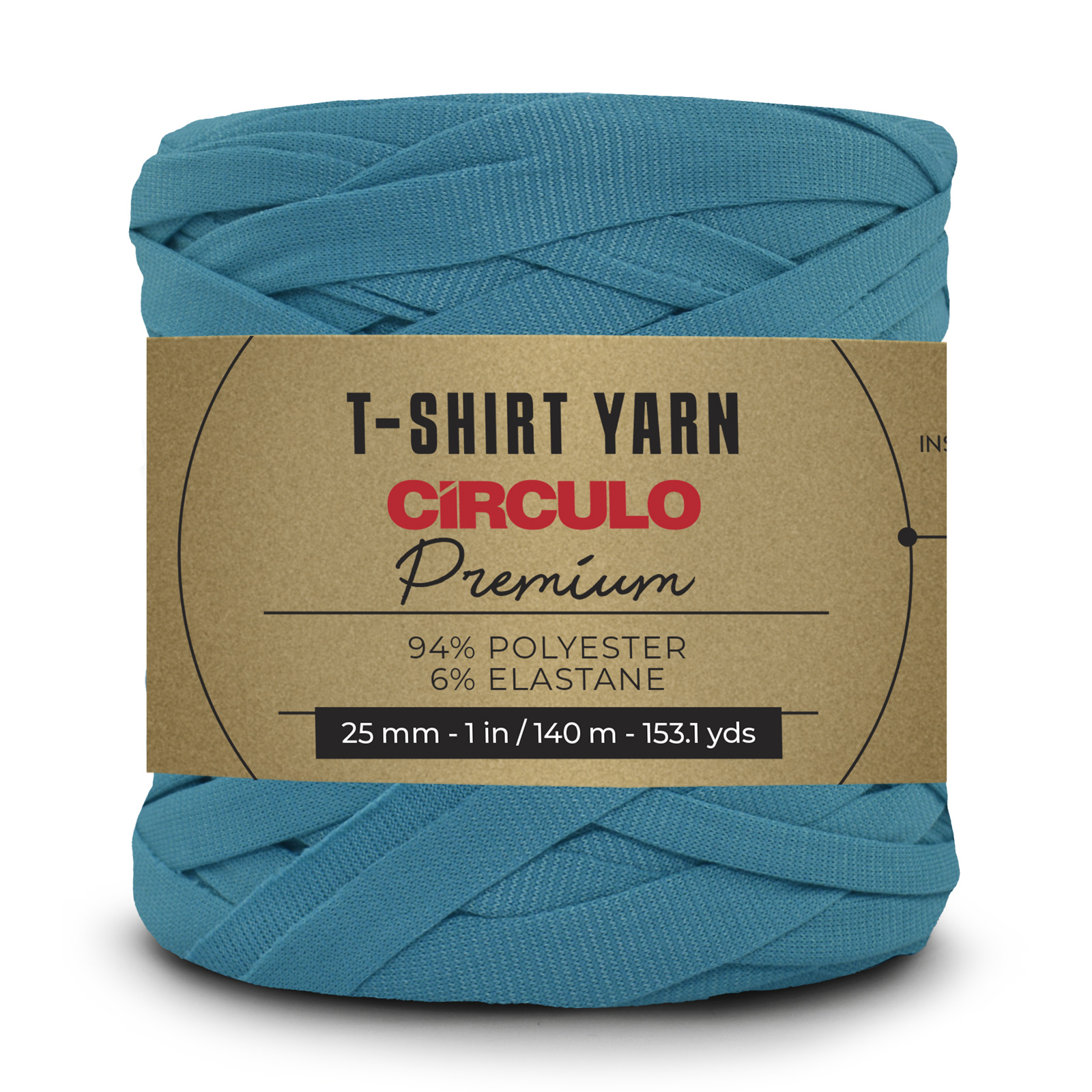 circulo premium t-shirt yarn - turquoise (2194) - 270gr (140mt) | 1pc