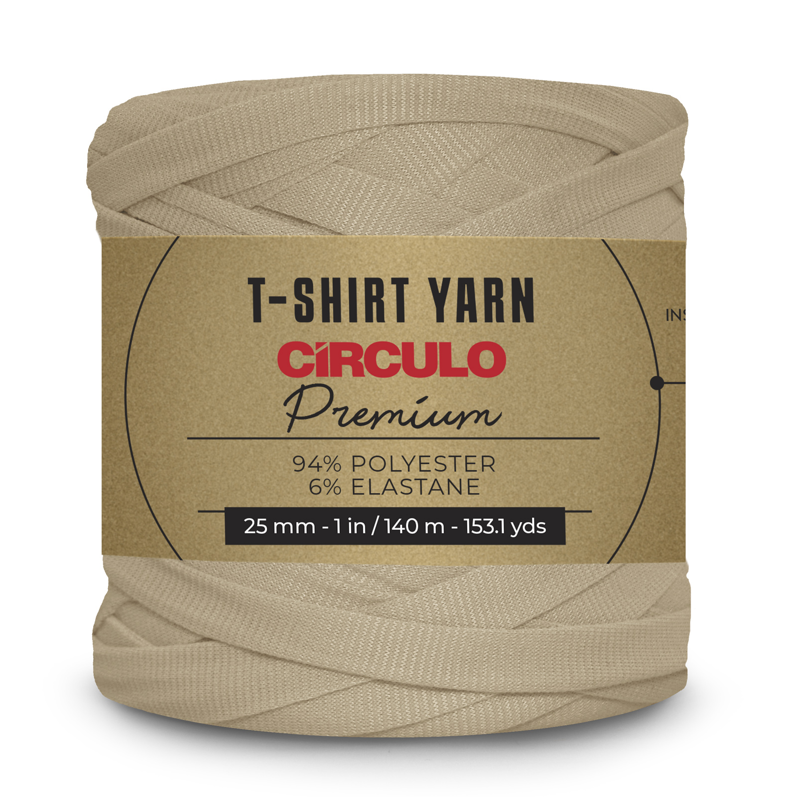 circulo premium t-shirt yarn - nest (7895) - 270gr (140mt) | 1st