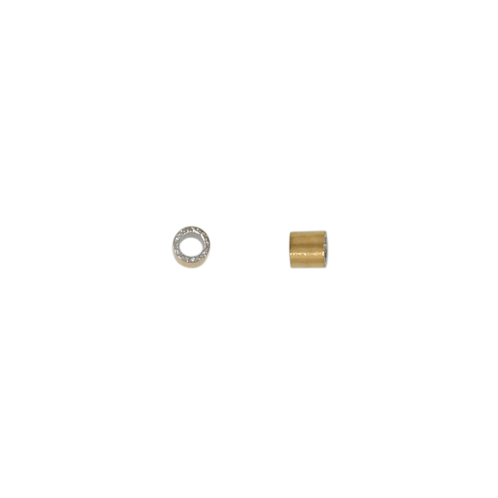 quetschperlen gold plated edelstahl 1,5mm | 50st