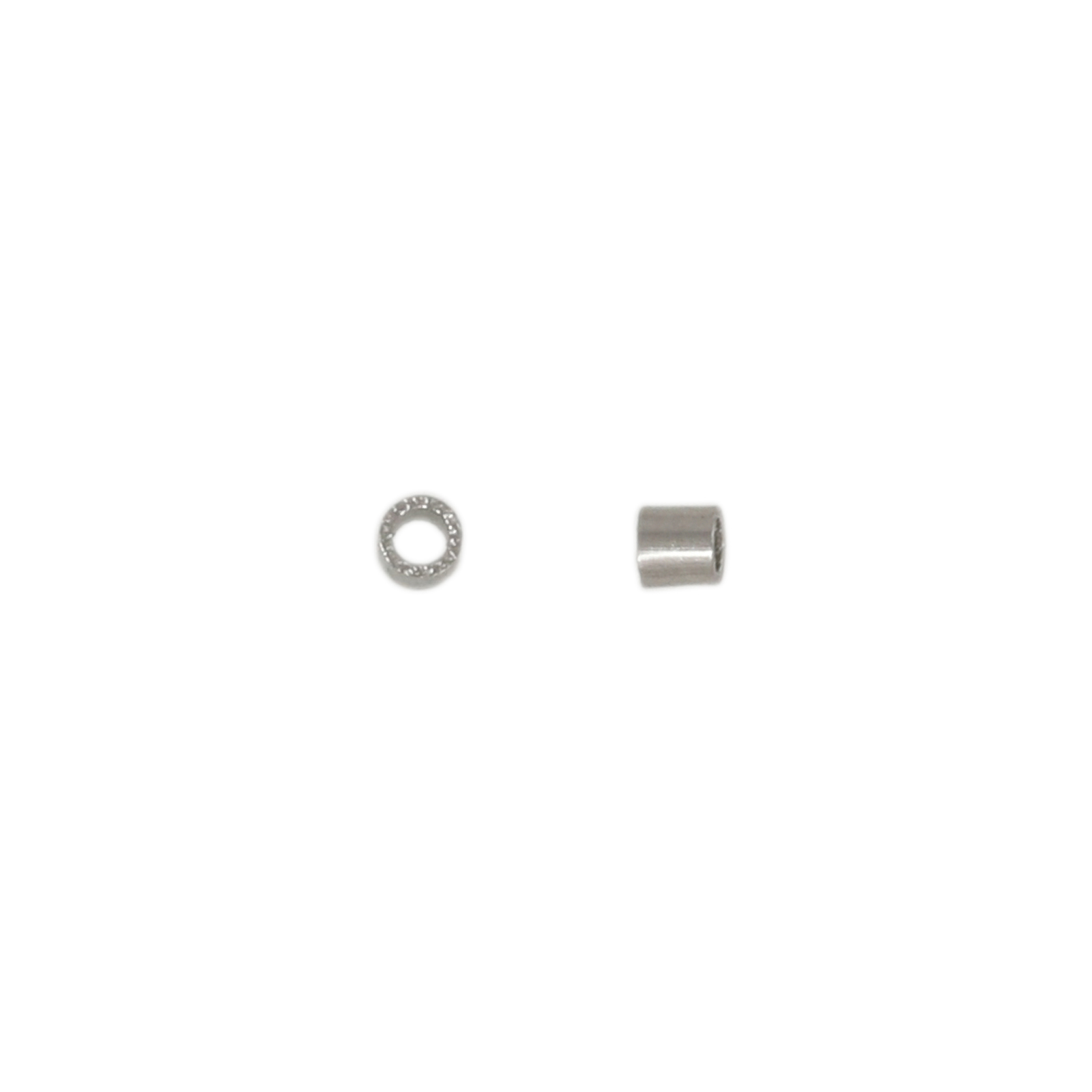 stainless steel crimp tubes 1,5mm | 100pc