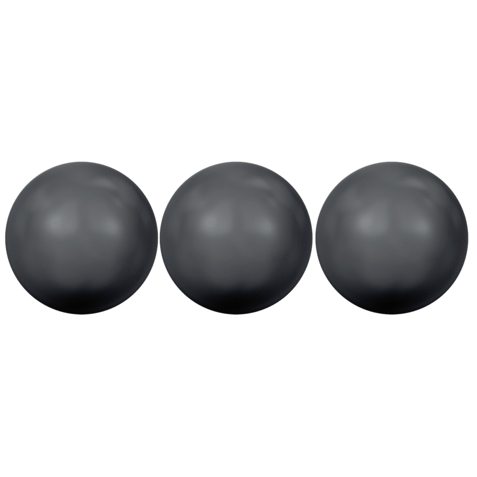 runde perlen (5810) black 12mm | 4st