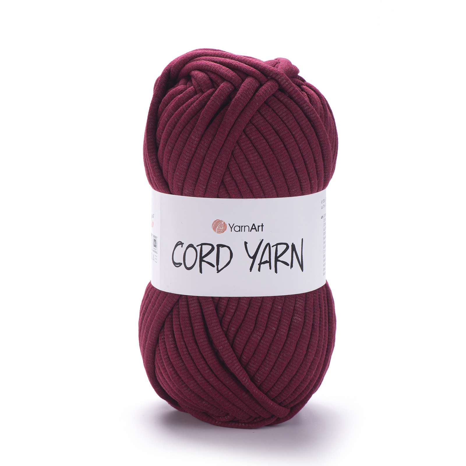 yarnart cord yarn - bordeaux (781) - 250gr (73mt) | 1st
