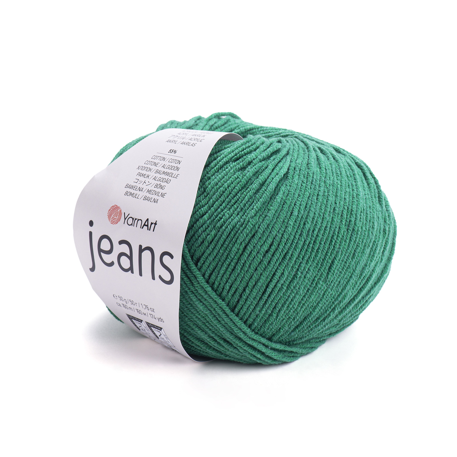 yarnart jeans - smaragd (52) - 50gr (160mt) | 1st