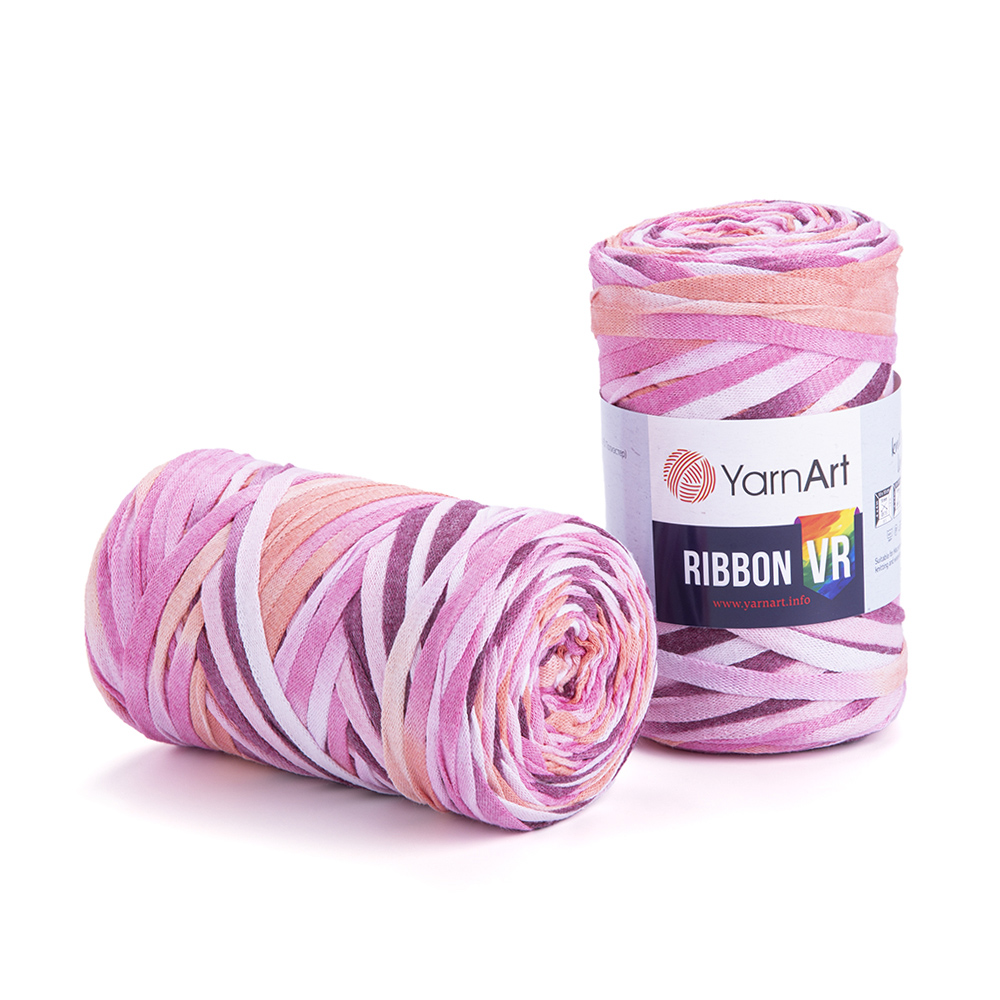 yarnart ribbon vr - bubbegum (911) - 250gr (125mt) | 1st