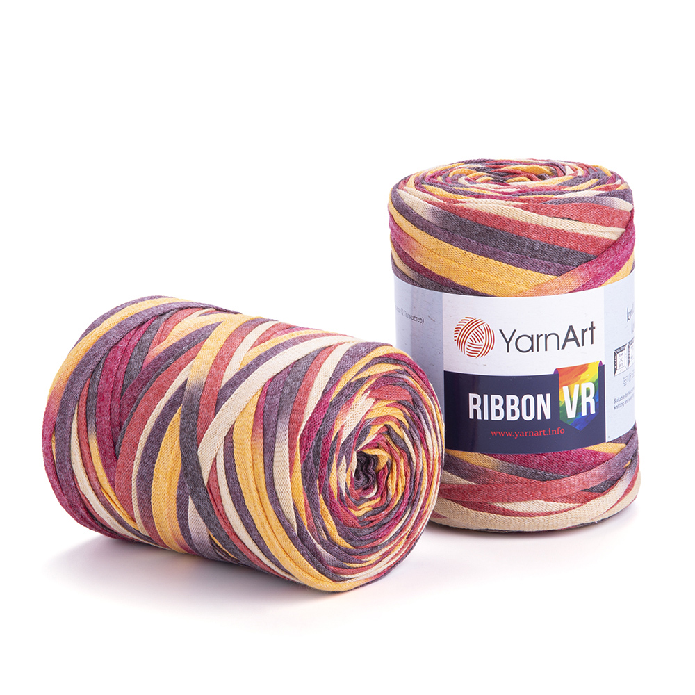 yarnart ribbon vr - tropical twilight (923) - 250gr (125mt) | 1pc