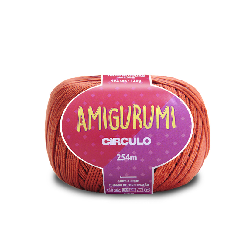 circulo amigurumi - rum (4095) - 125gr (254m) | 1pc