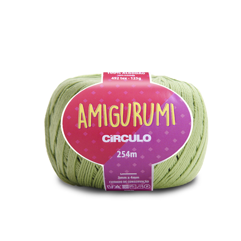 circulo amigurumi - perroquet (5741) - 125gr (254m) | 1pc