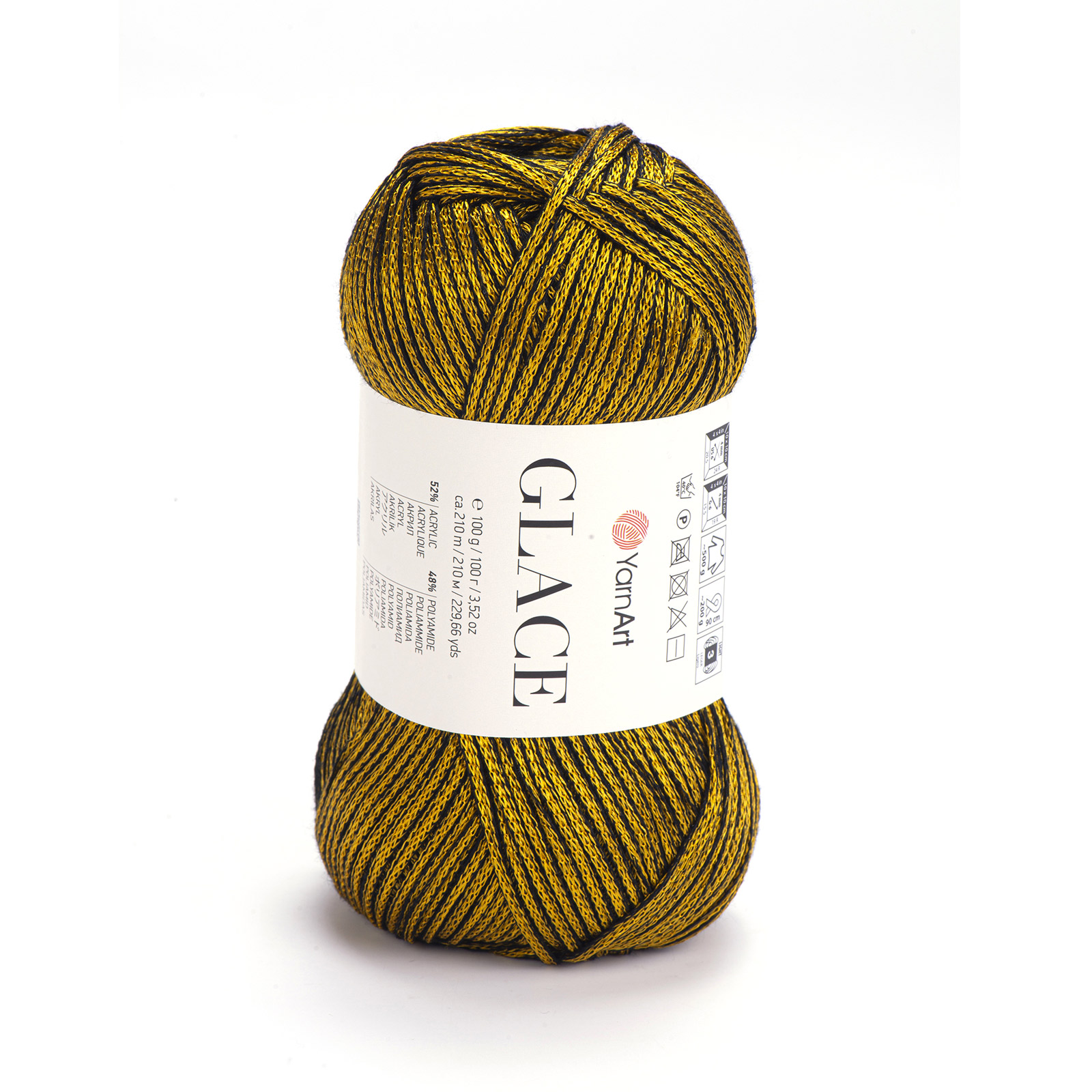 yarnart glace - gold (7304) - 100gr (210mt) | 1pc