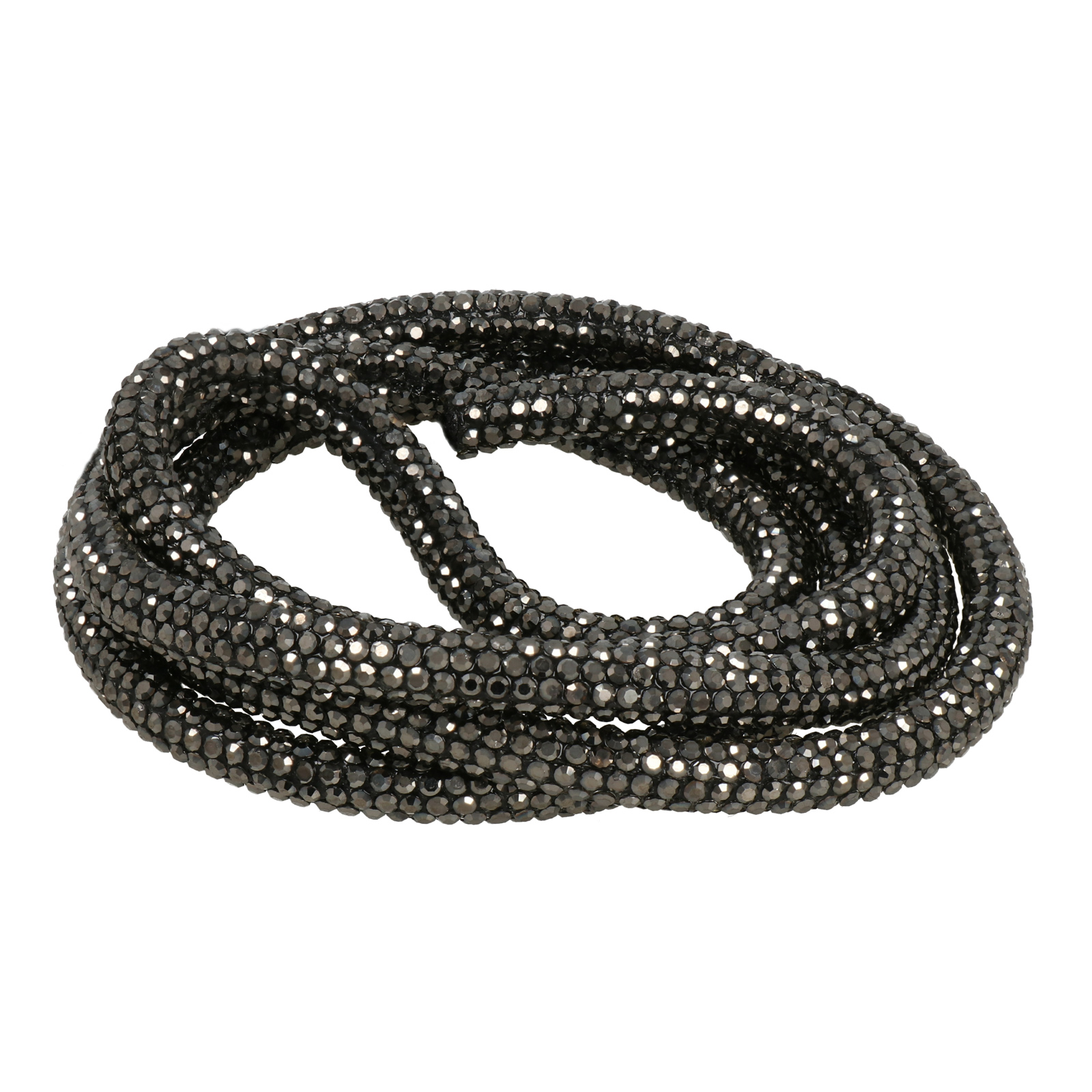 strassschnur für taschen - ematite 6mm - 1mt | 1st