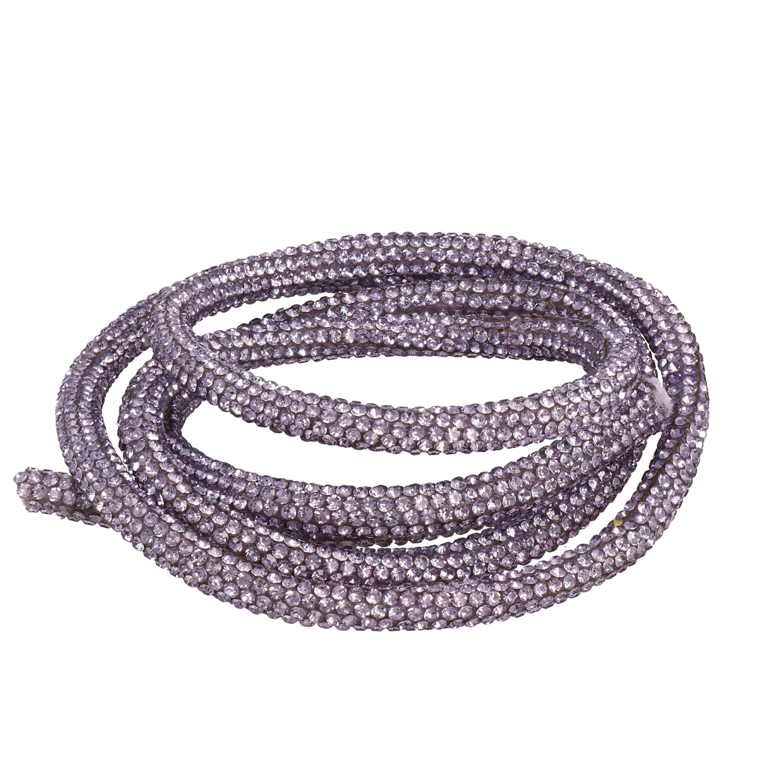strassschnur für taschen - tanzanite 6mm - 1mt | 1st