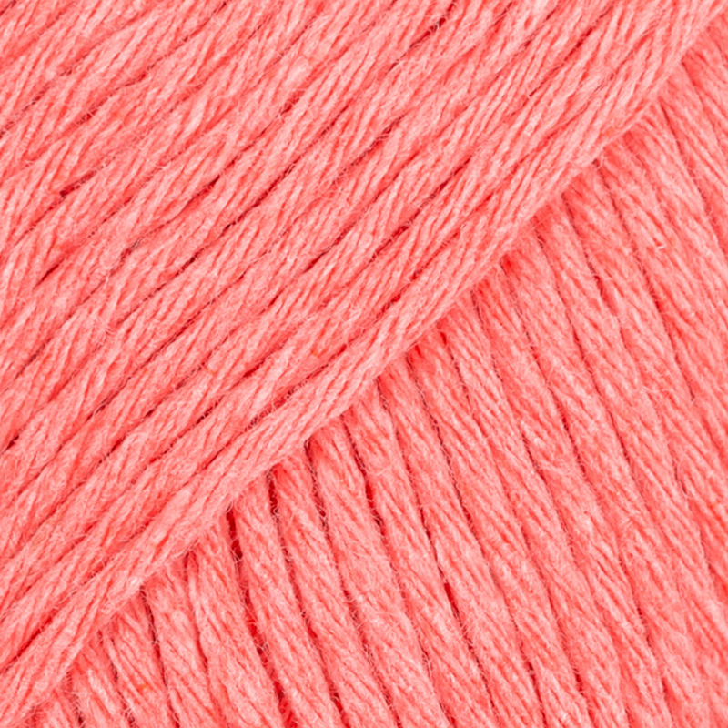 drops cotton light uni coral (49) - 50gr (105mt) | 1st