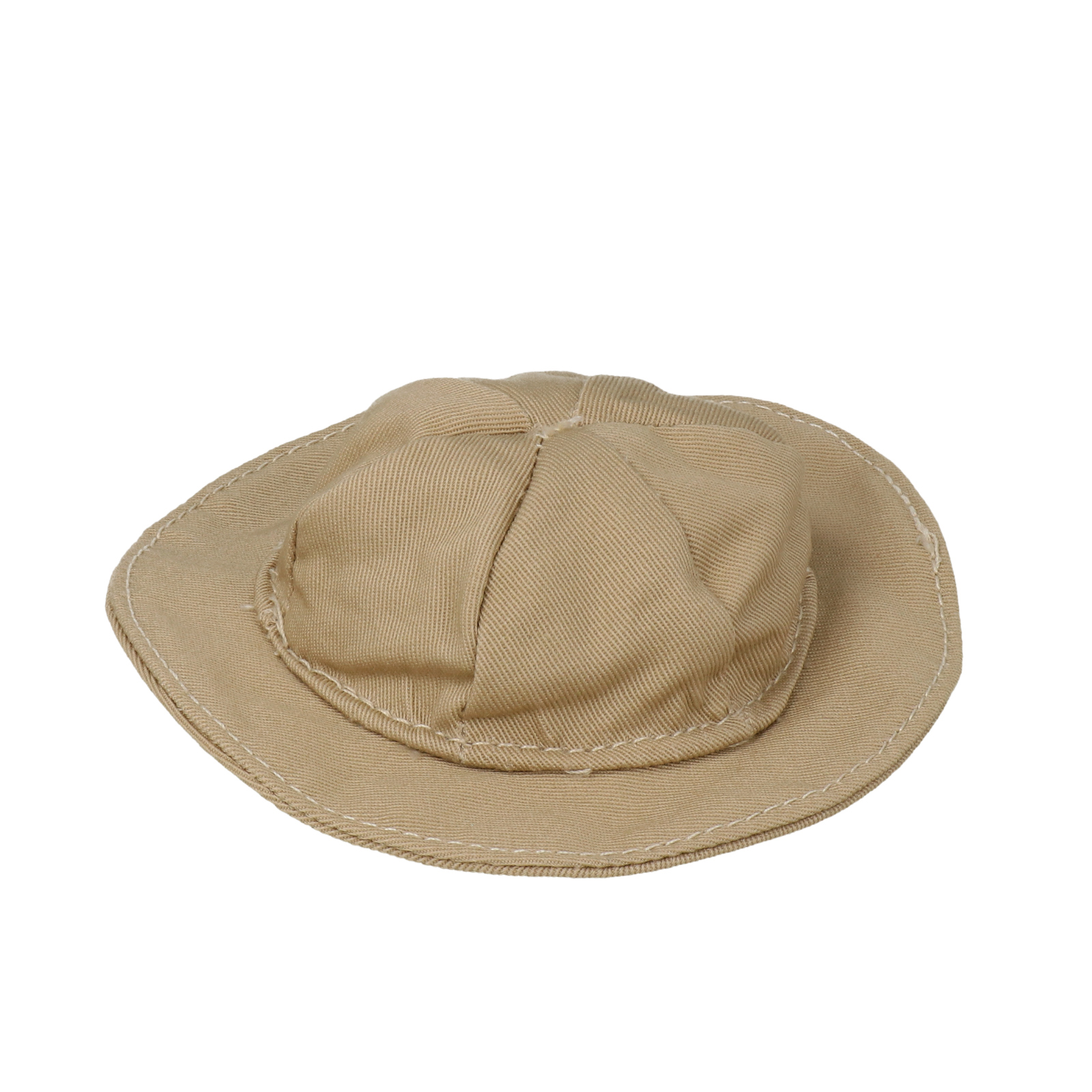 beige fabric hat for amigurumi 4,3cm | 1pc