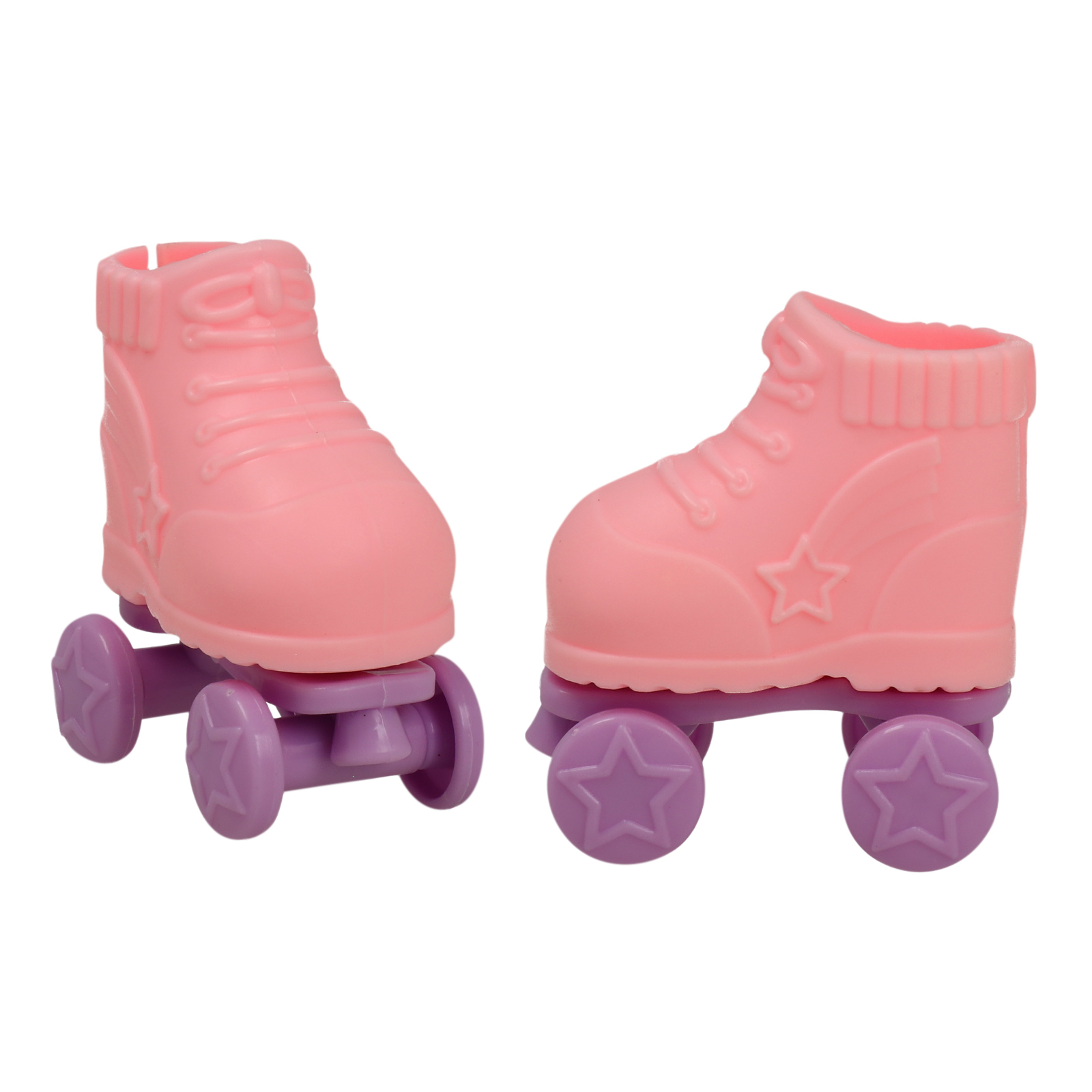 roller skates for amigurumi - pink 5x2,8cm | 2pc