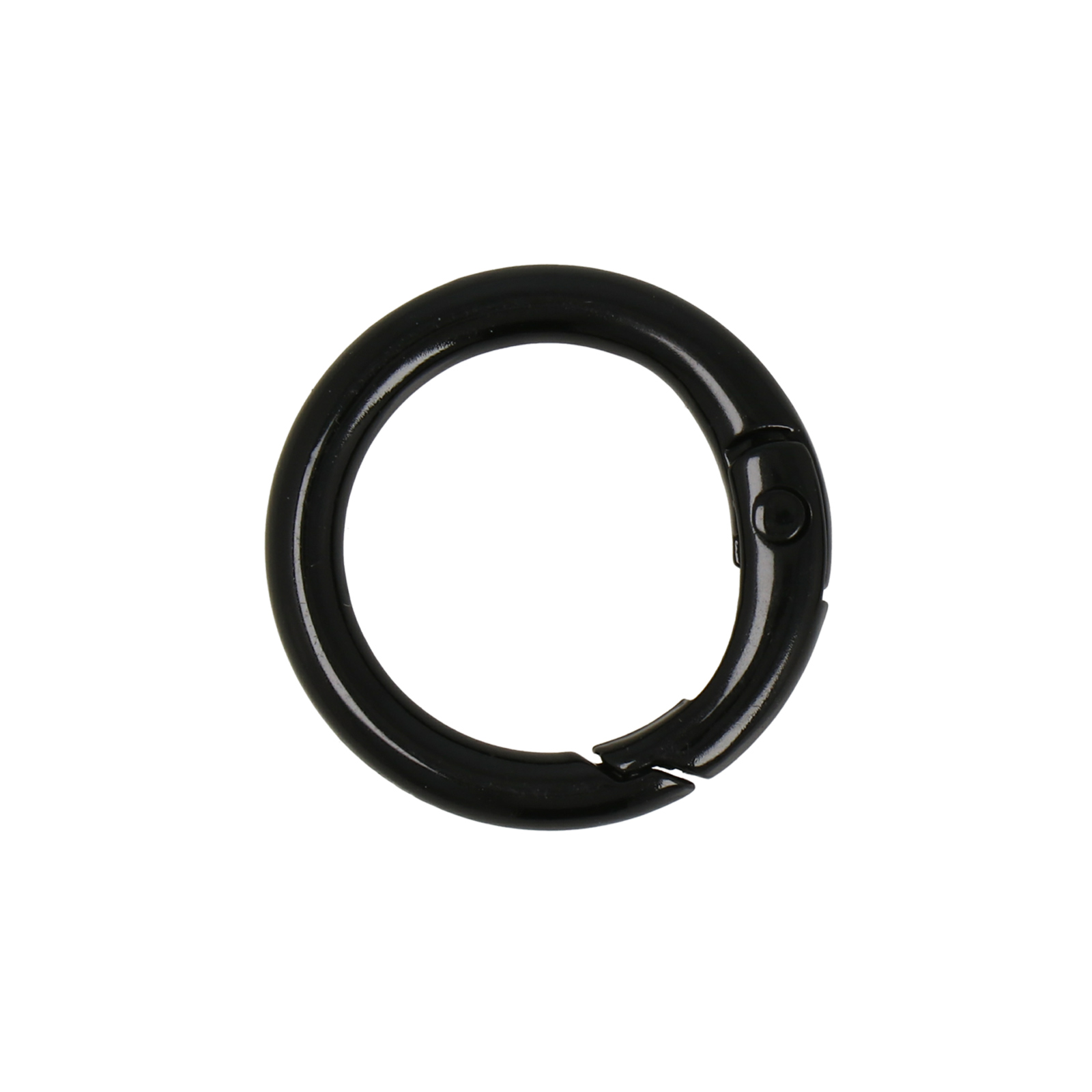 black round lobster clasp 25mm | 5pc