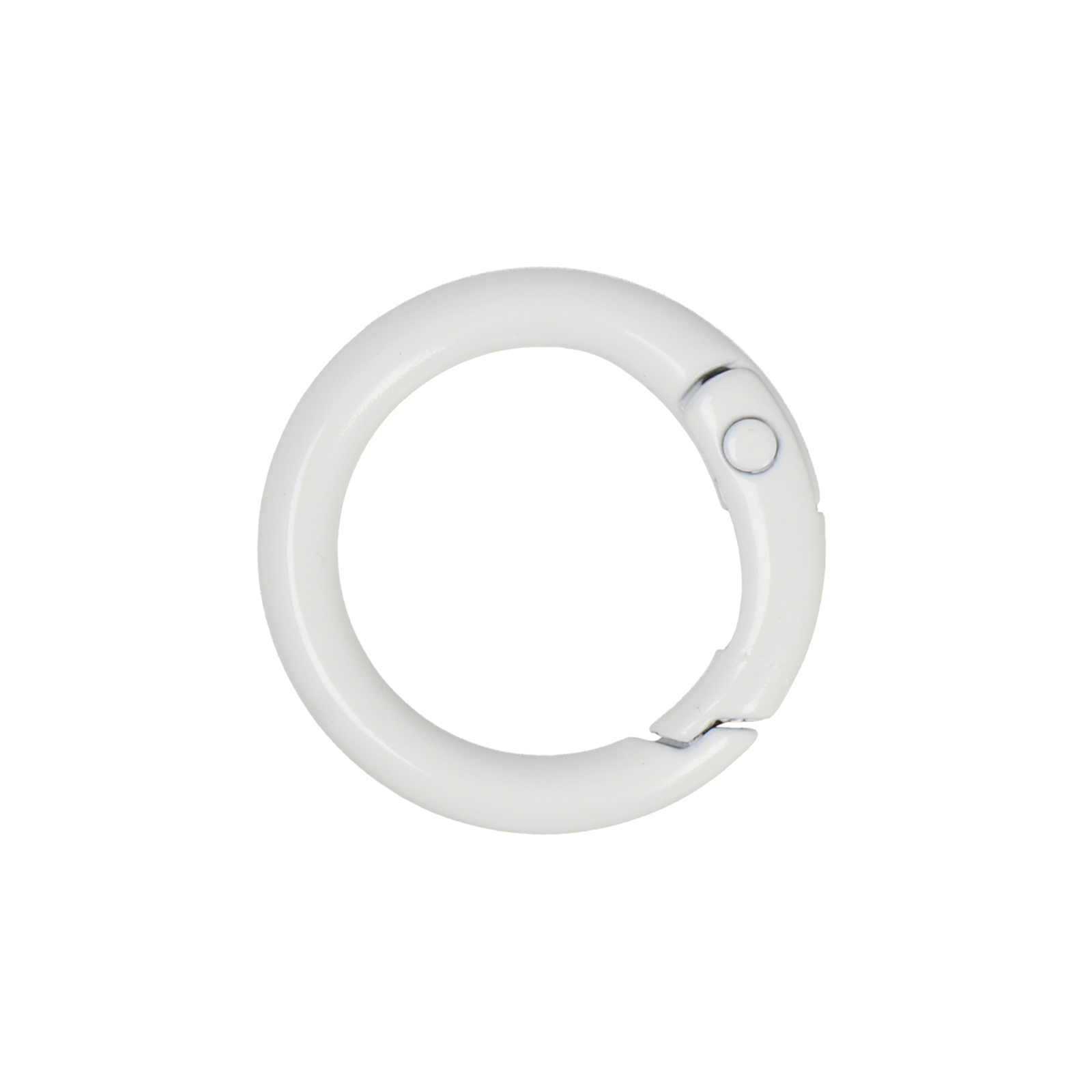 white round lobster clasp 25mm | 5pc