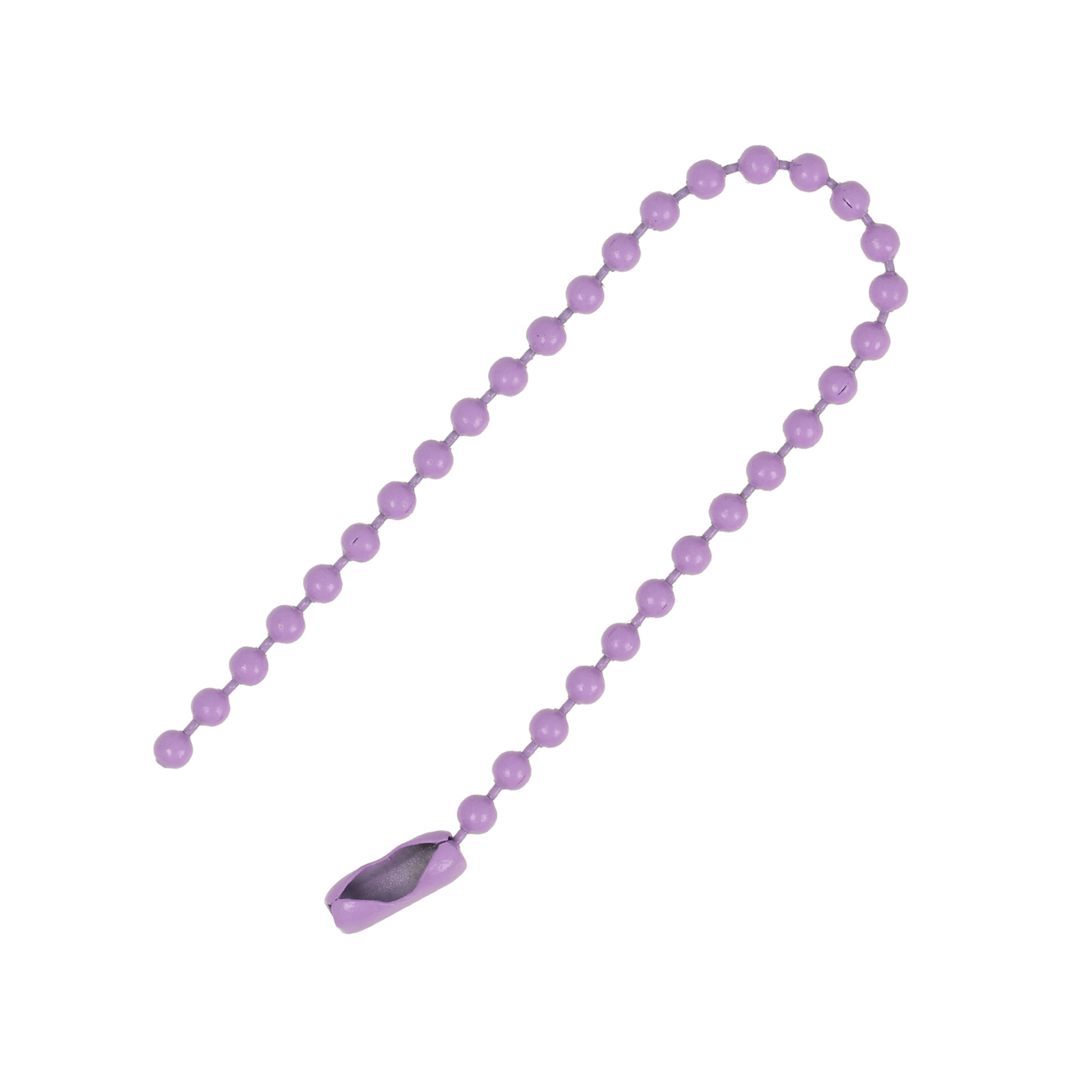 purple ball chain for keychain 10cm | 20pc