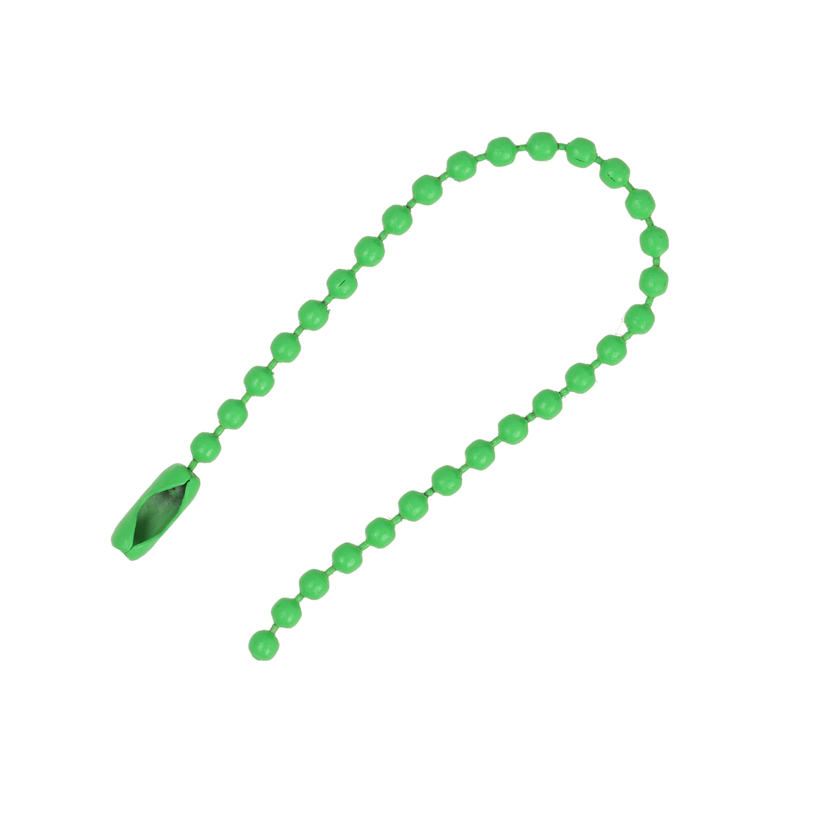 green ball chain for keychain 10cm | 20pc