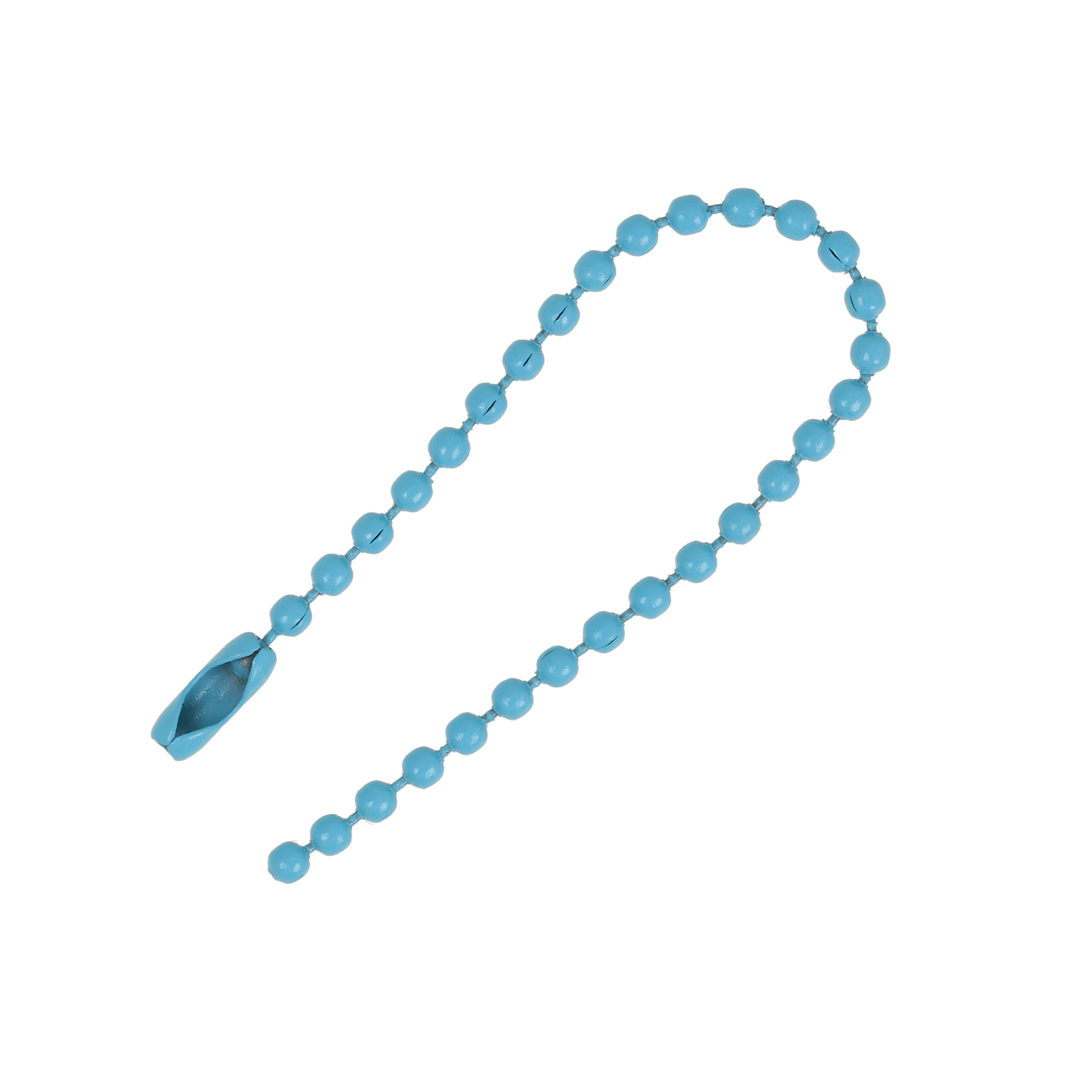 sky blue ball chain for keychain 10cm | 20pc
