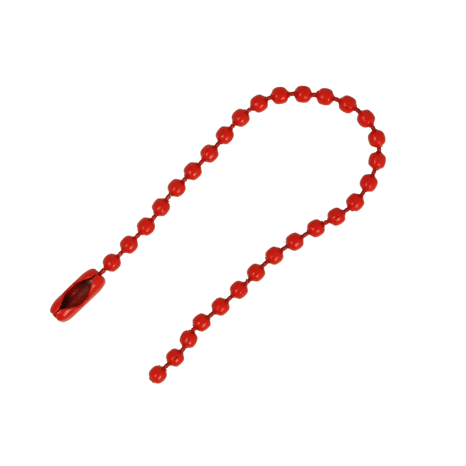red ball chain for keychain 10cm | 20pc
