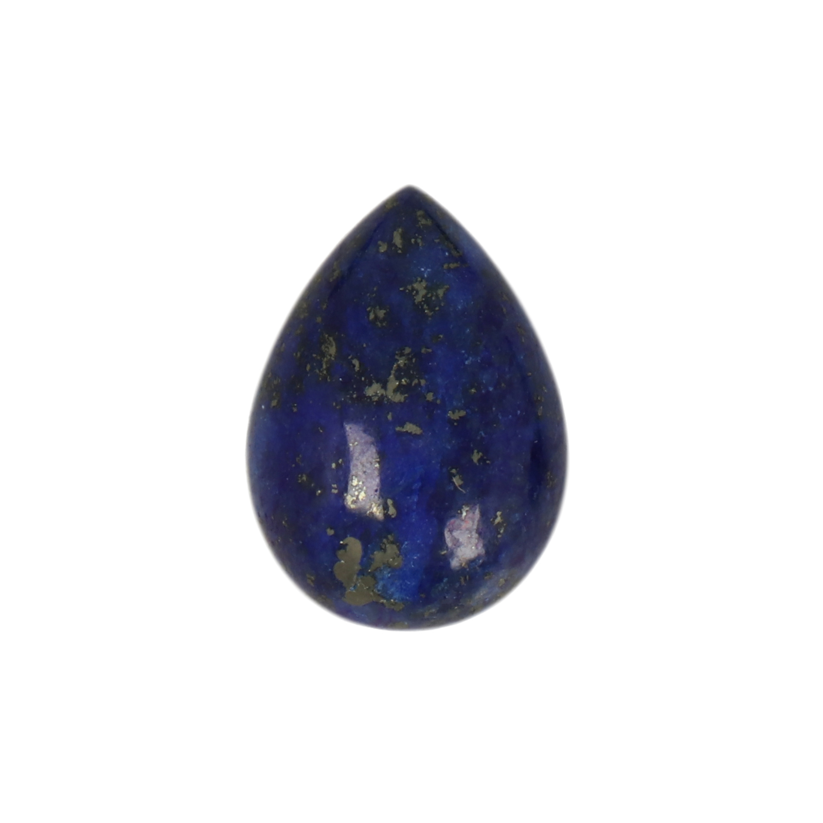 dyed lapis cabochon smooth drop 18x13mm | 1pc