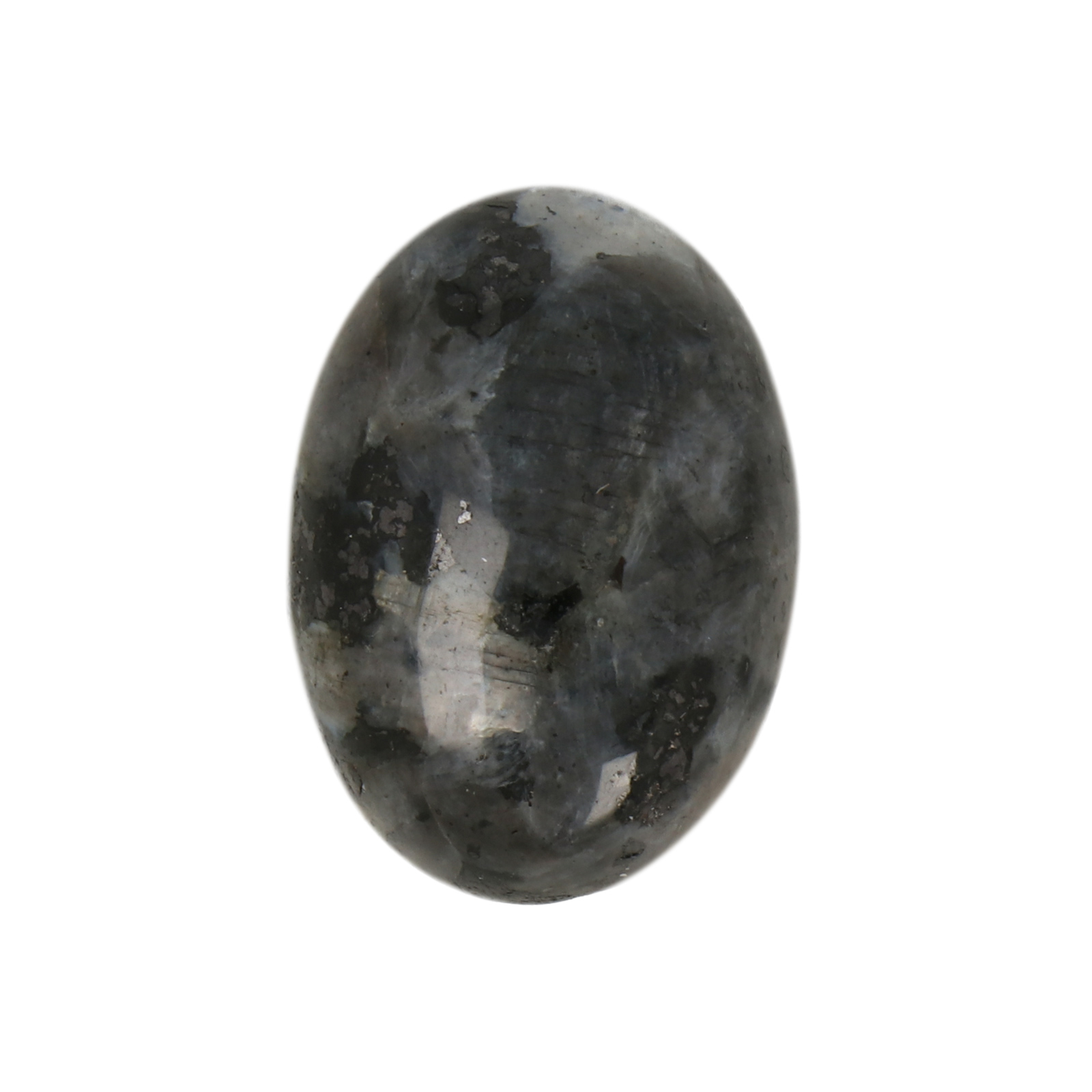 black labradorite cabochon smooth oval 25x18mm | 1pc