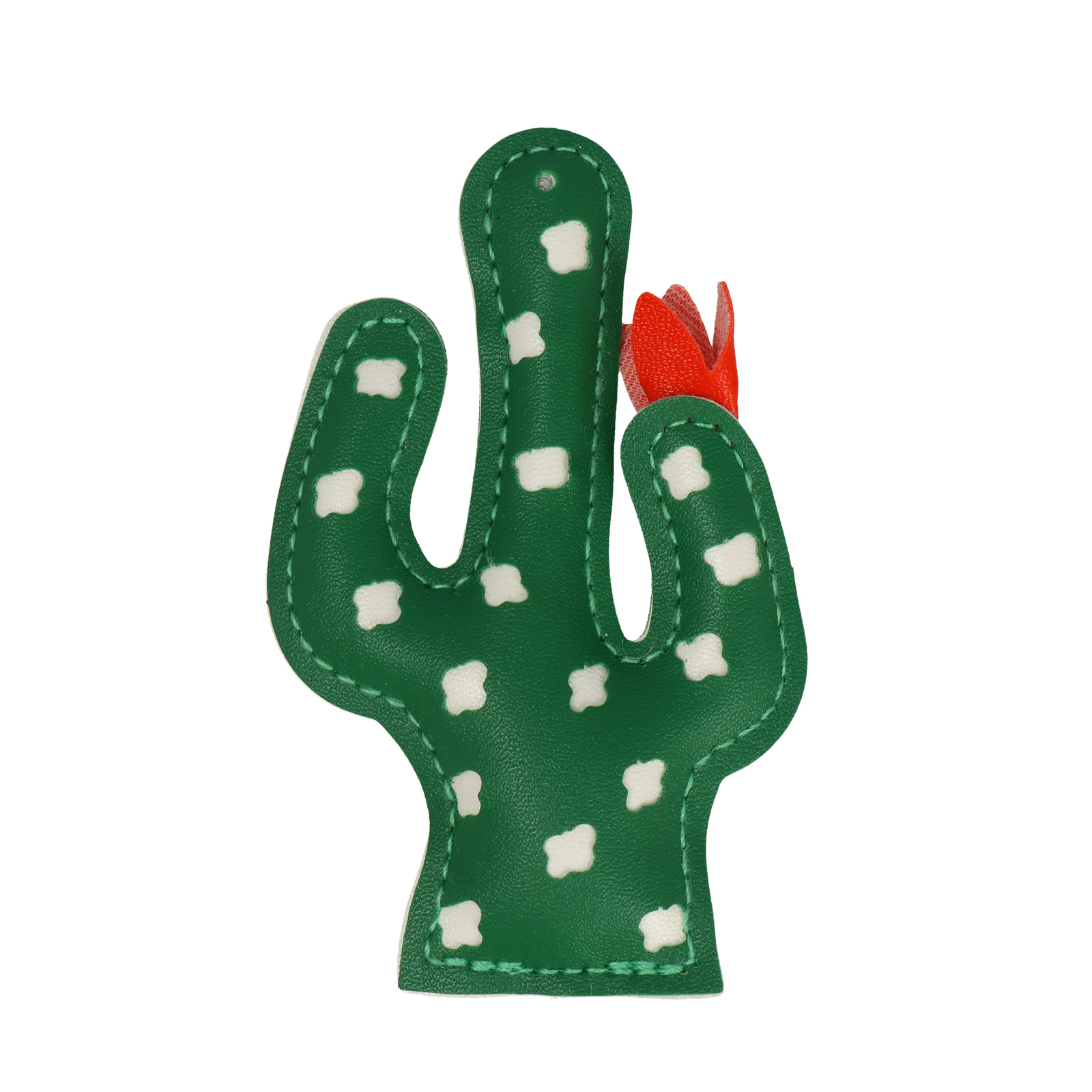 bag charm aus kunstleder - cactus 10x6cm | 1st