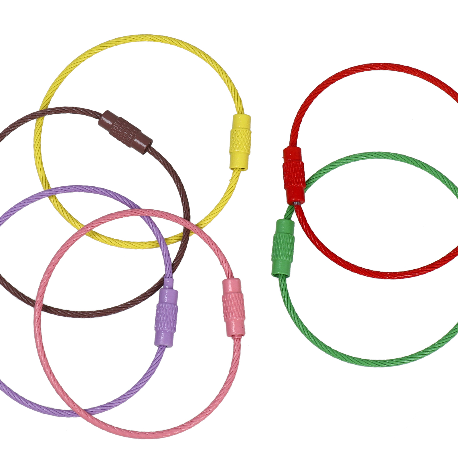 bag charms rings 52mm | 6pc