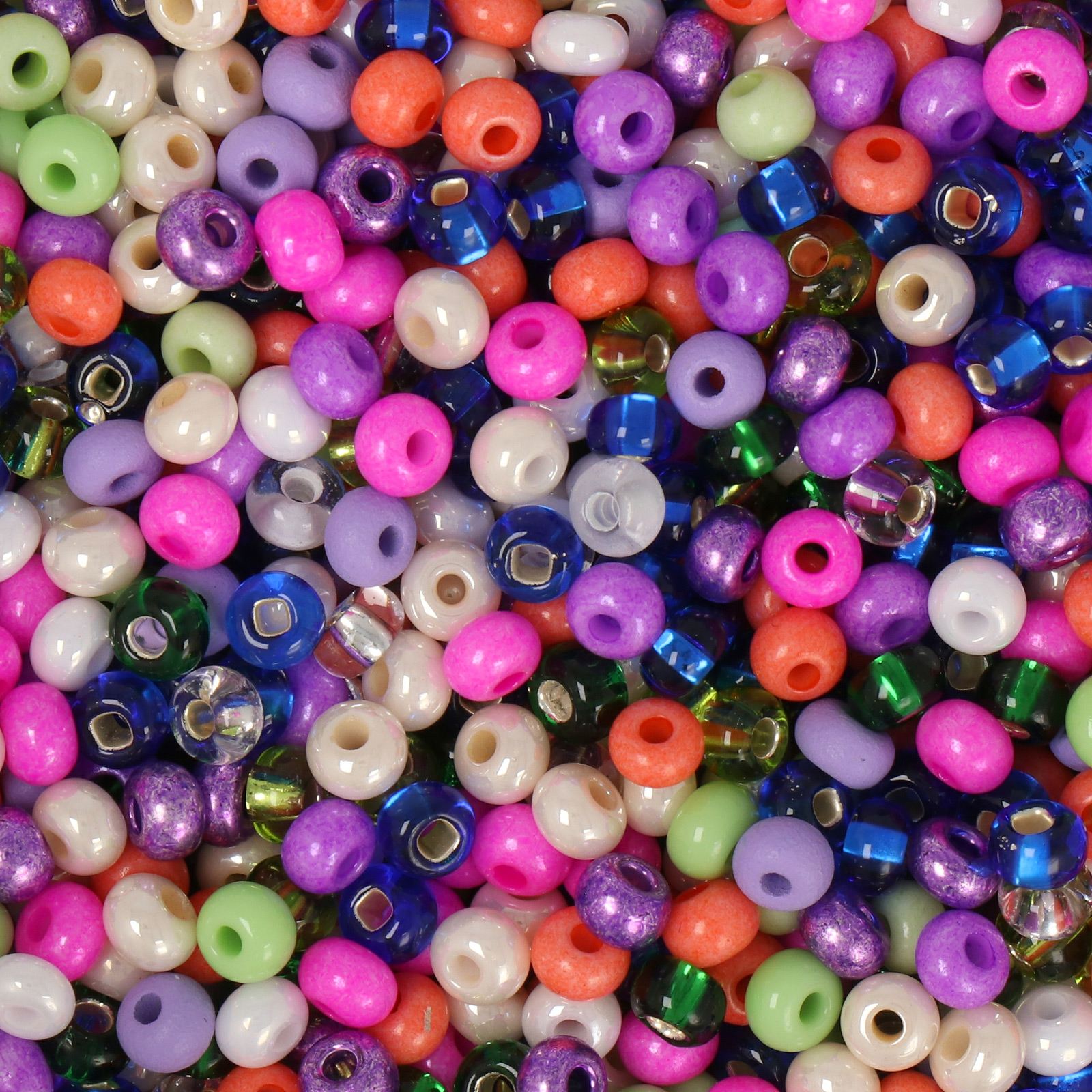 preciosa seed bead rocailles 6/0 happy mix | 40gr