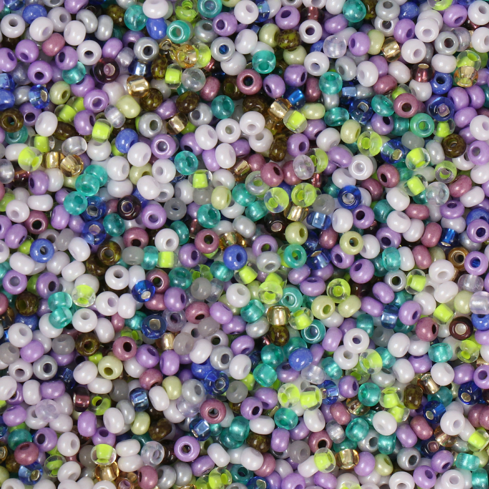 preciosa seed bead rocailles 10/0 wisteria mix | 40gr
