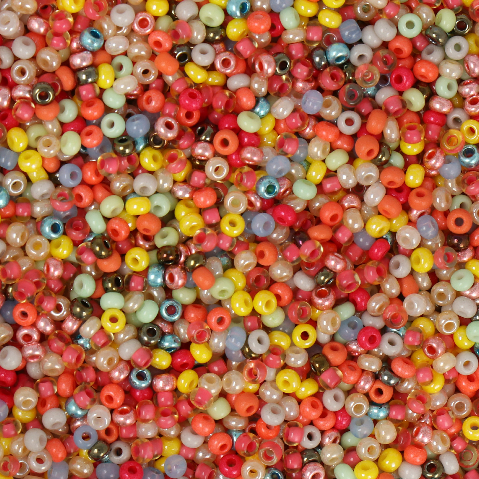 preciosa seed bead rocailles 10/0 sunset mix | 40gr