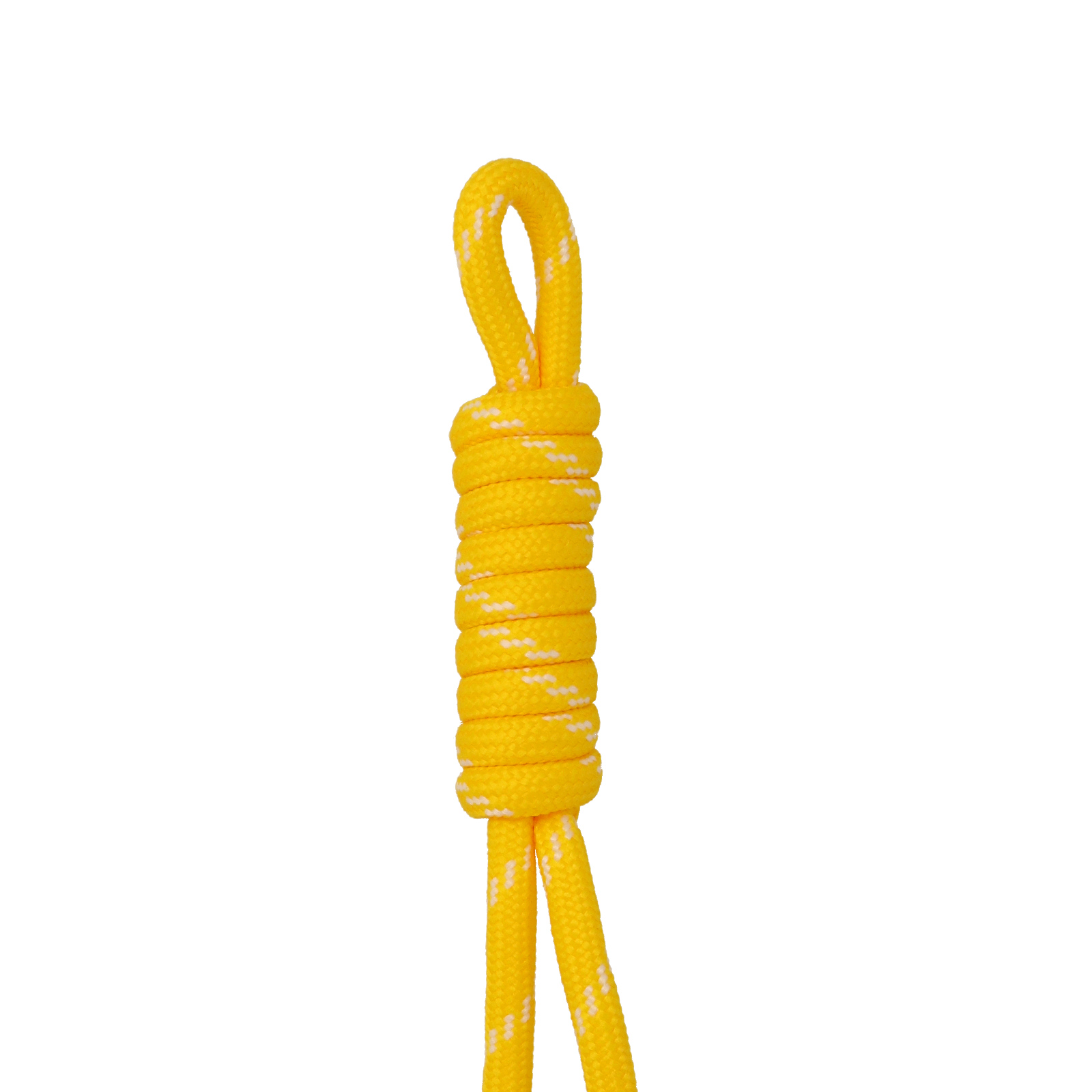 bag charms - paracord schlüsselanhänger taschenanhänger gelb - 20cm | 4st