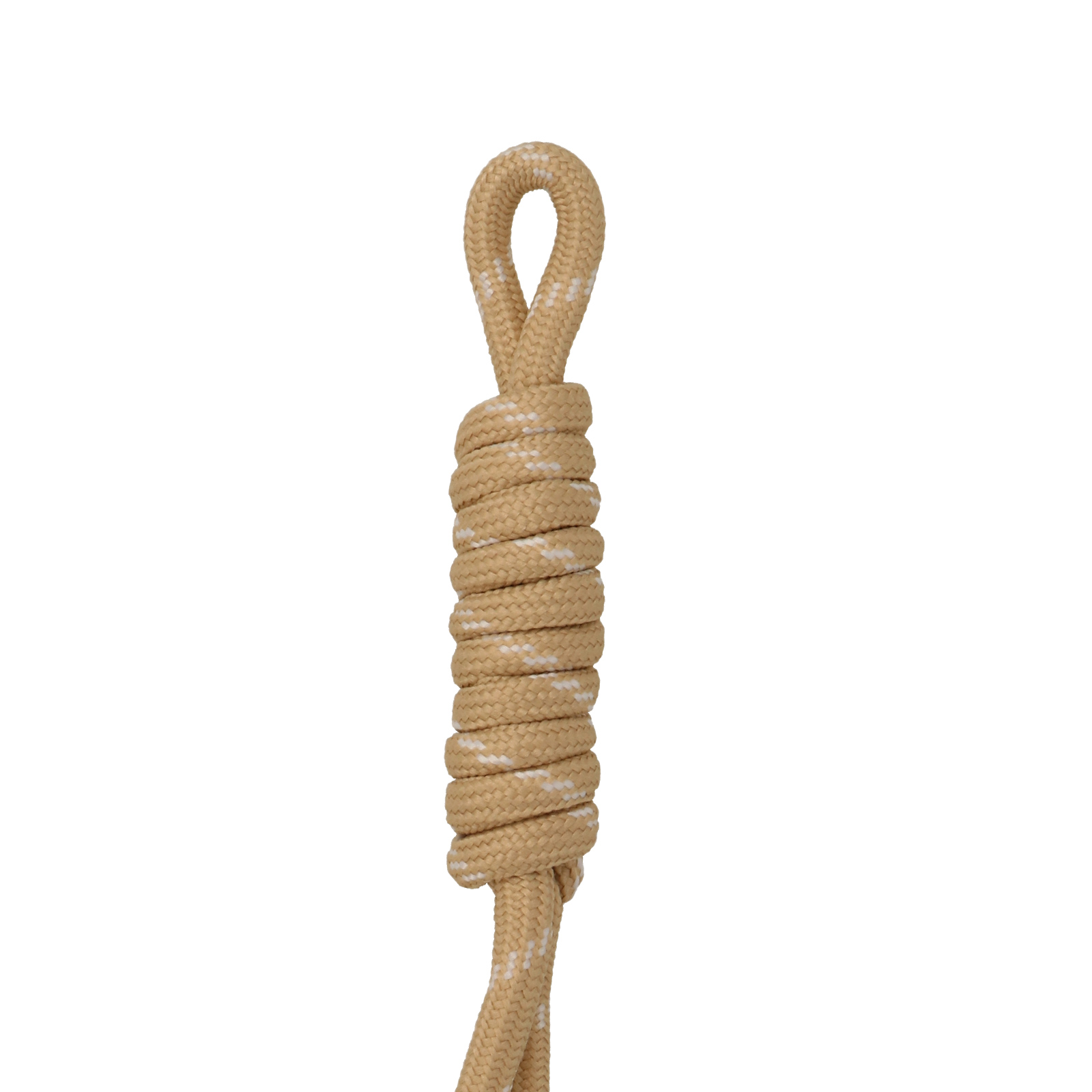 paracord keychain bag charm - beige - 20cm | 4pc