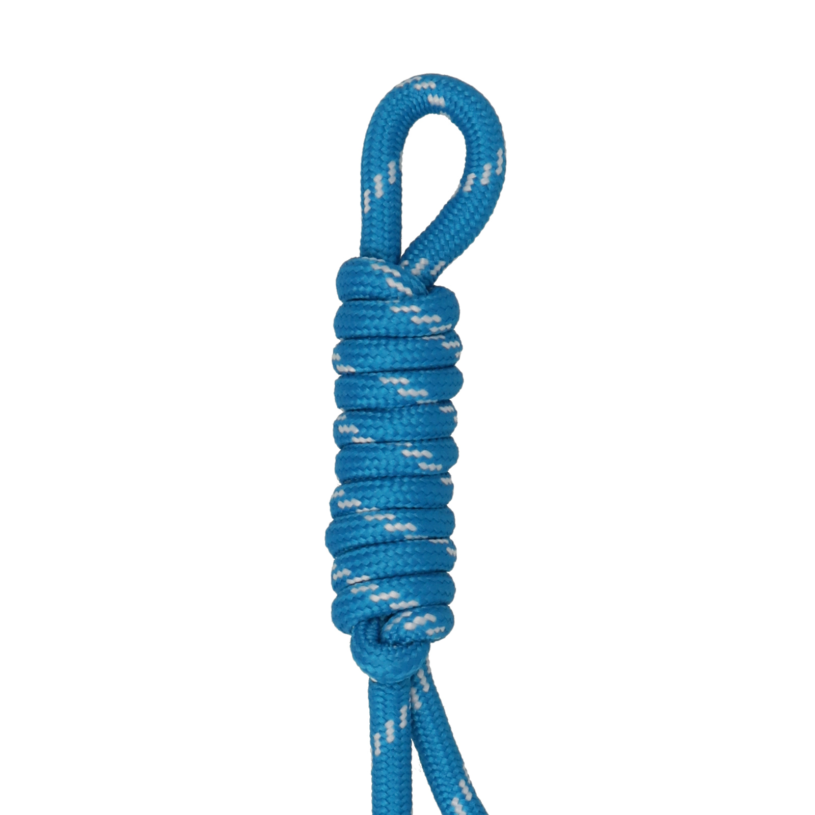 bag charms - paracord schlüsselanhänger taschenanhänger hellblau - 20cm | 4st