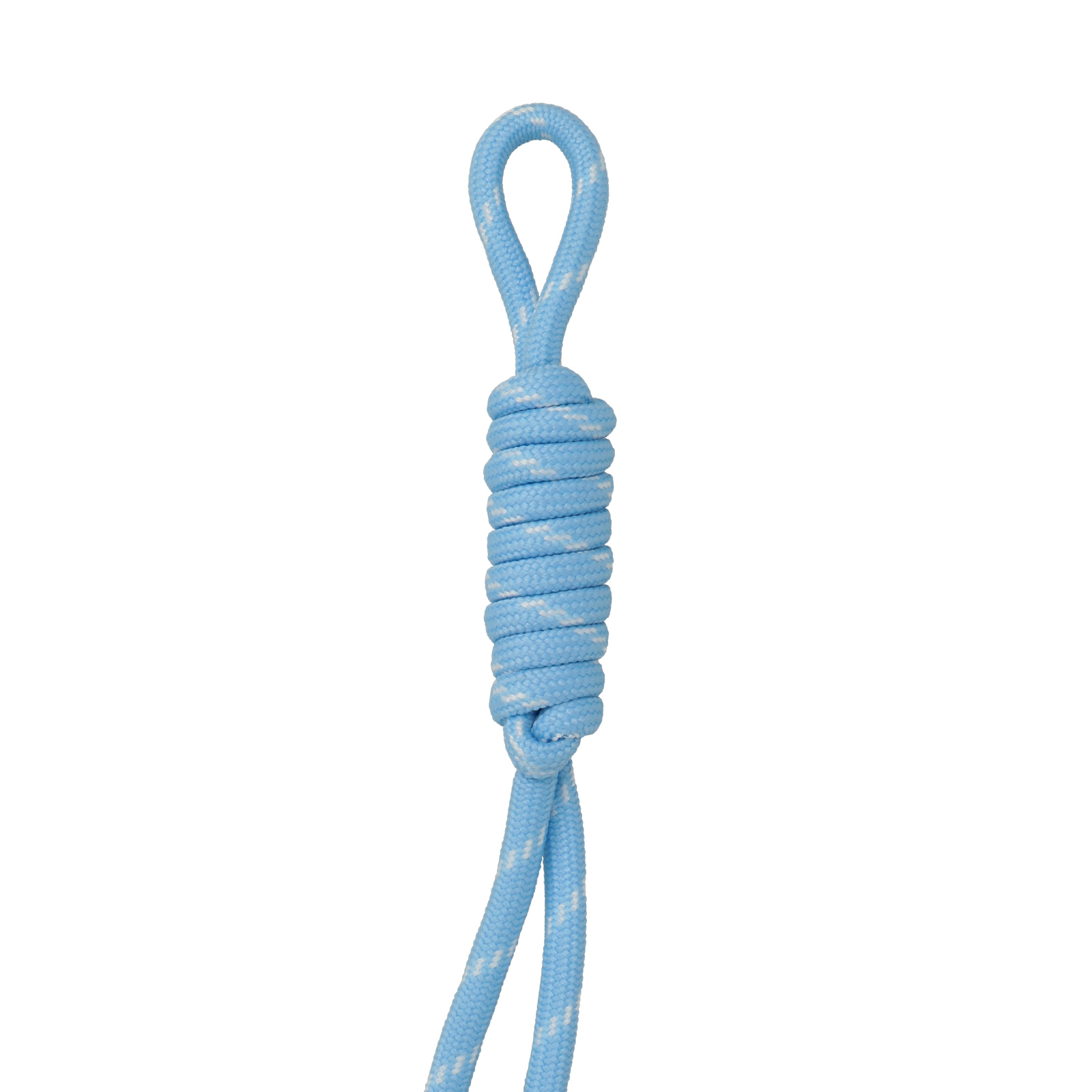 bag charms - paracord schlüsselanhänger taschenanhänger babyblau - 20cm | 4st