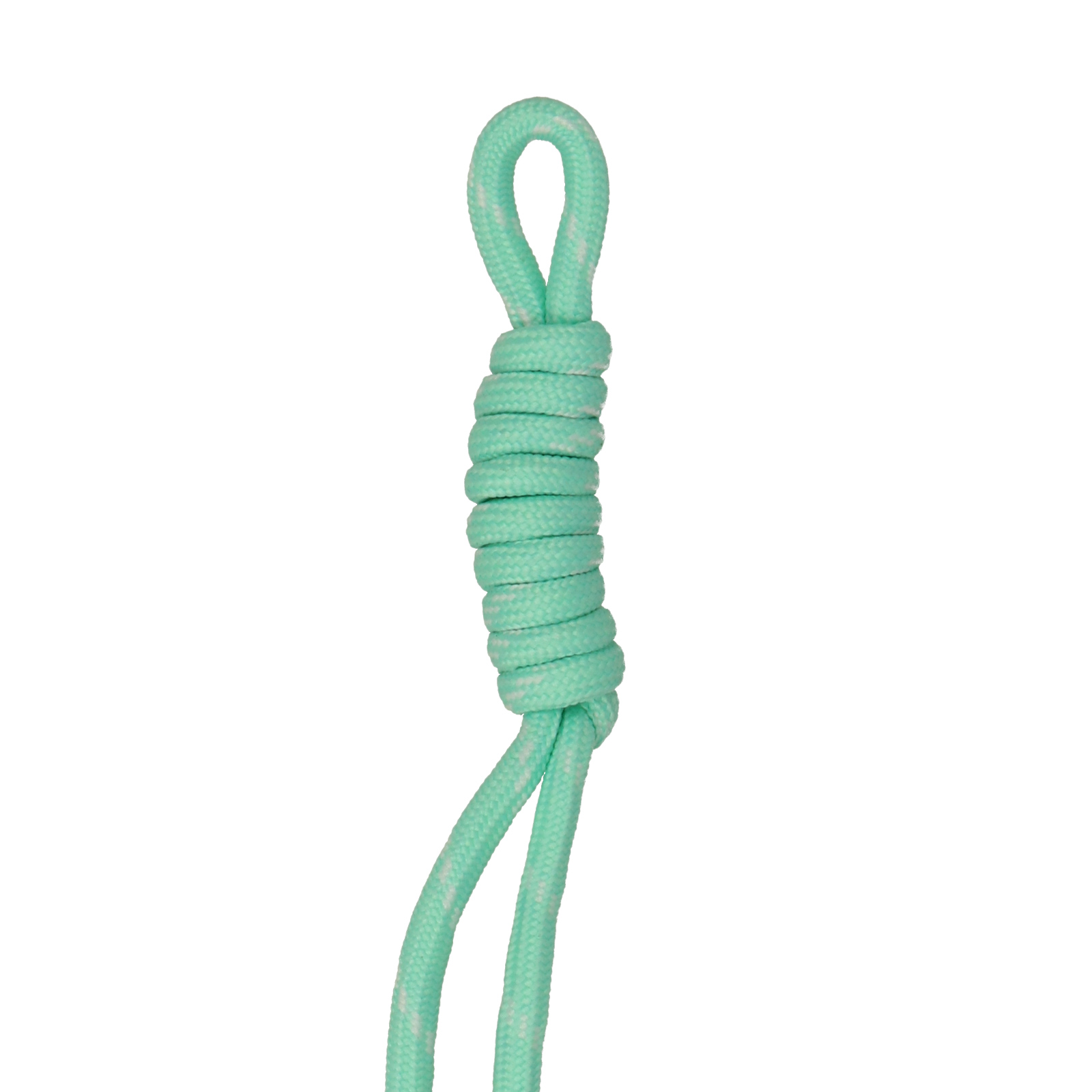 bag charms - paracord schlüsselanhänger taschenanhänger aqua - 20cm | 4st