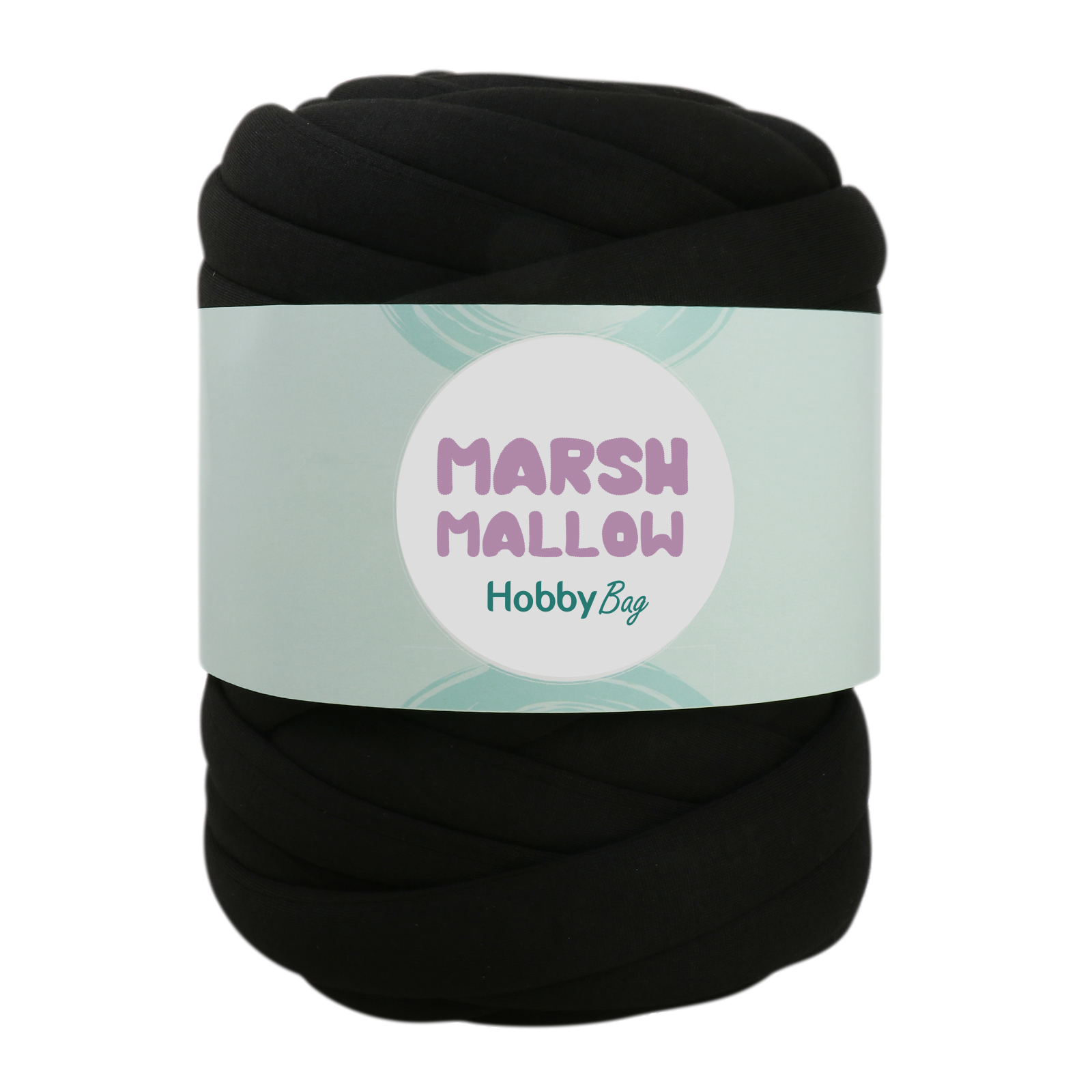 hobbybag marshmallow - schwarz - 500gr (25mt) | 1st