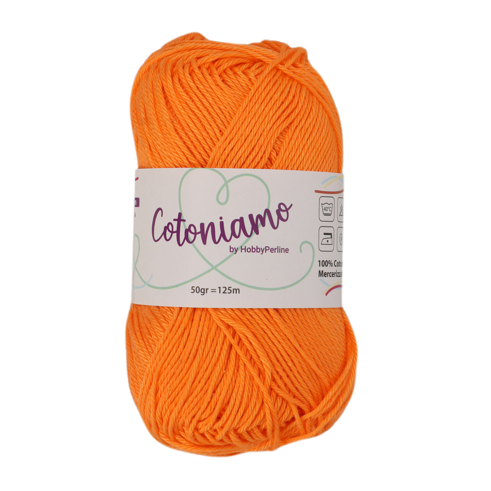 hobbybag cotoniamo - carrot (911) - 50gr (125mt) | 1pc