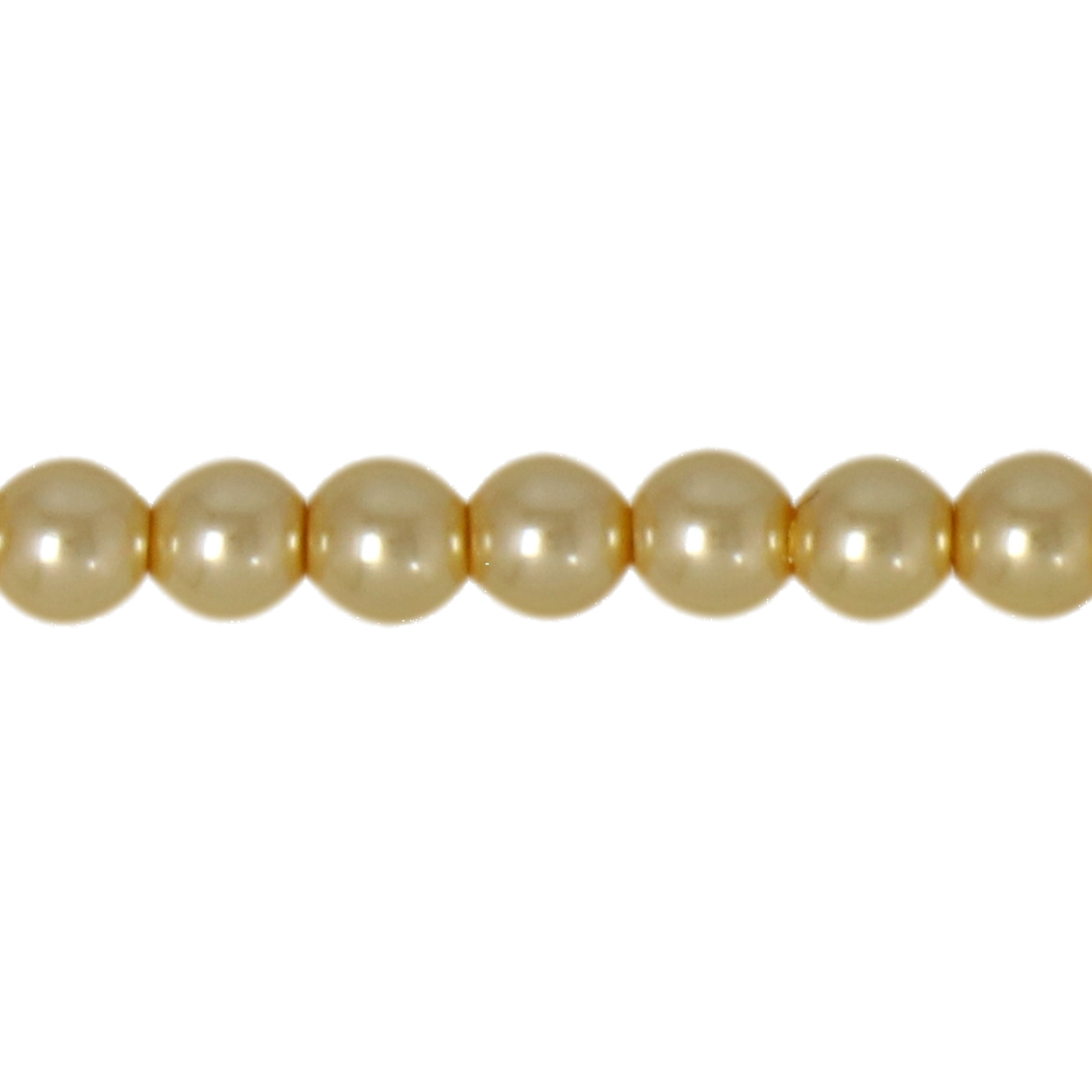 brilliant pearls round gold 3mm | strand 140pc approx.