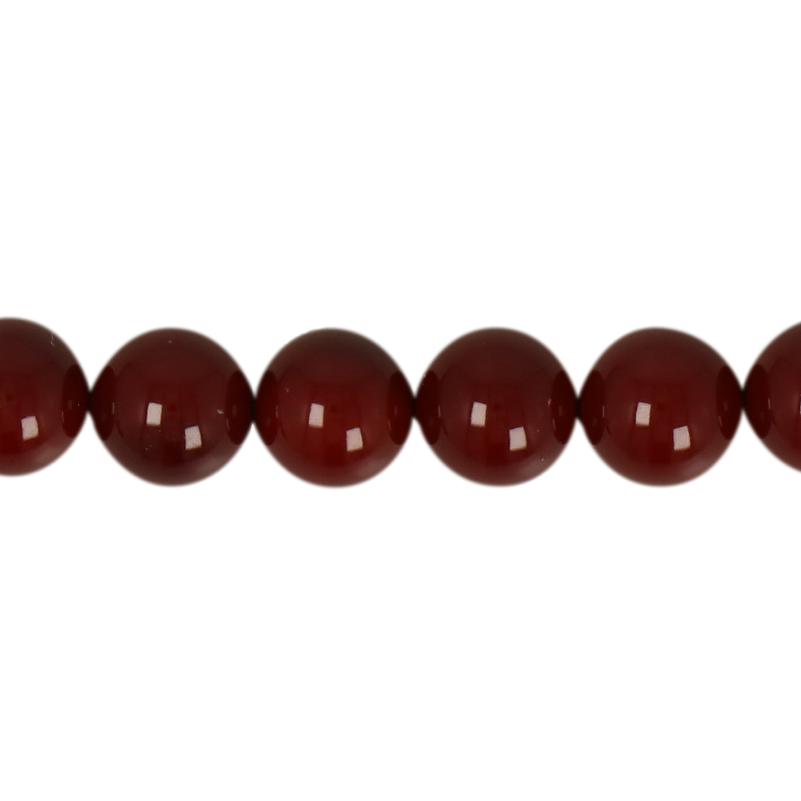 brilliant pearls burgundy runde 6mm | strang 70st aprox.