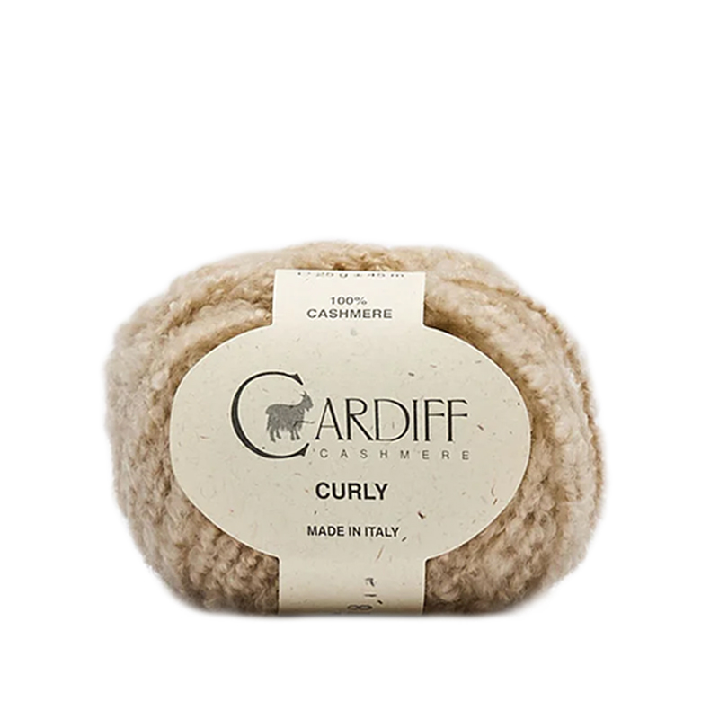 curly cardiff - silver (102) - 25gr (45mt) | 1pc