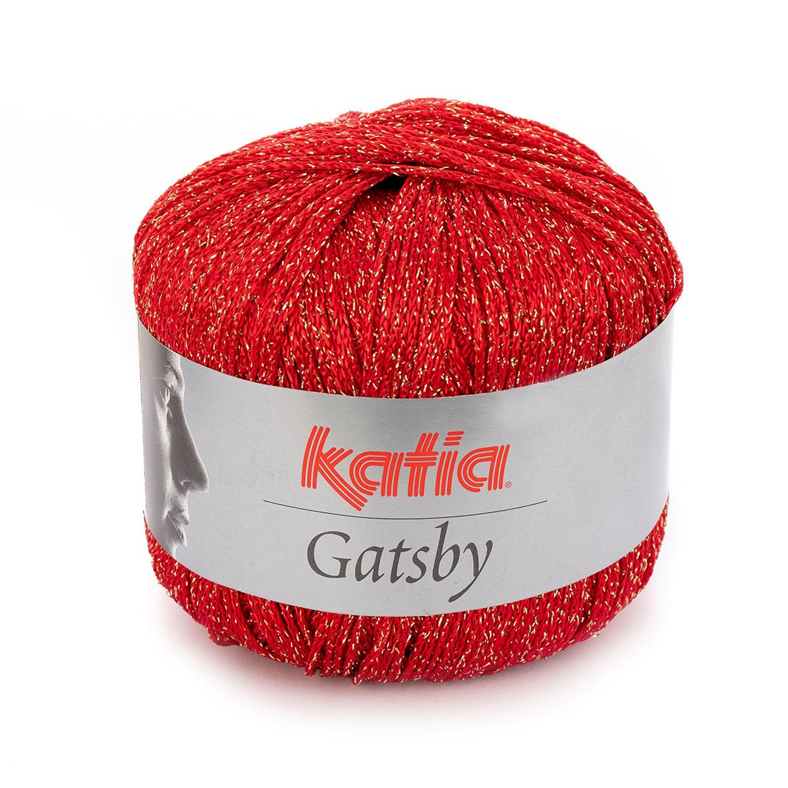 katia gatsby - rot/gold (04) - 50gr (118mt) | 1st