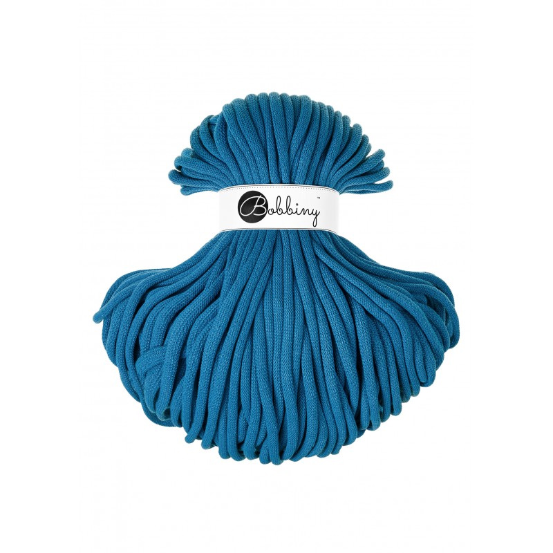 bobbiny jumbo braided cord - dopamine blue 9mm - 100mt | 1pc