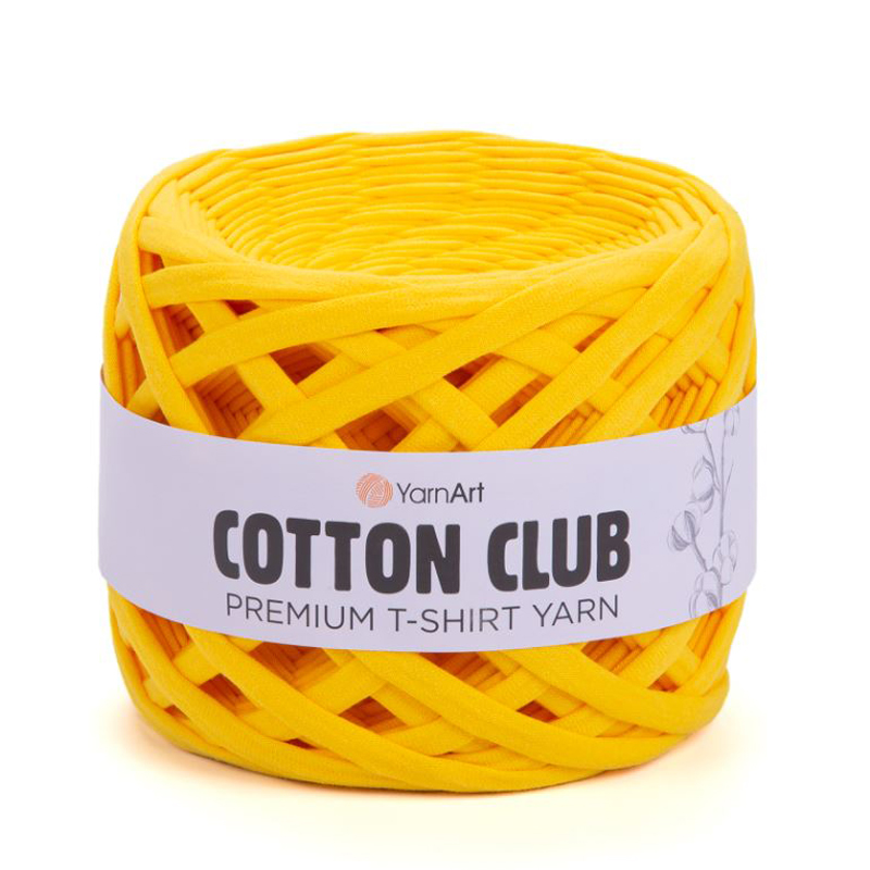 yarnart cotton club - yellow sun (7319) - 310gr (110mt) | 1pc
