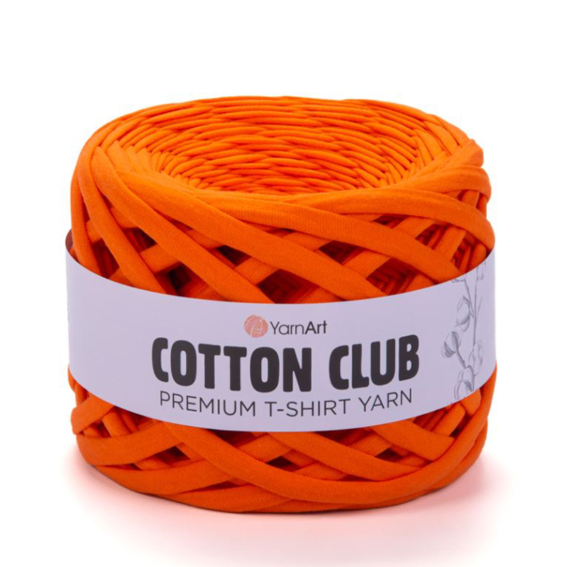 yarnart cotton club - orange (7332) - 310gr (110mt) | 1pc