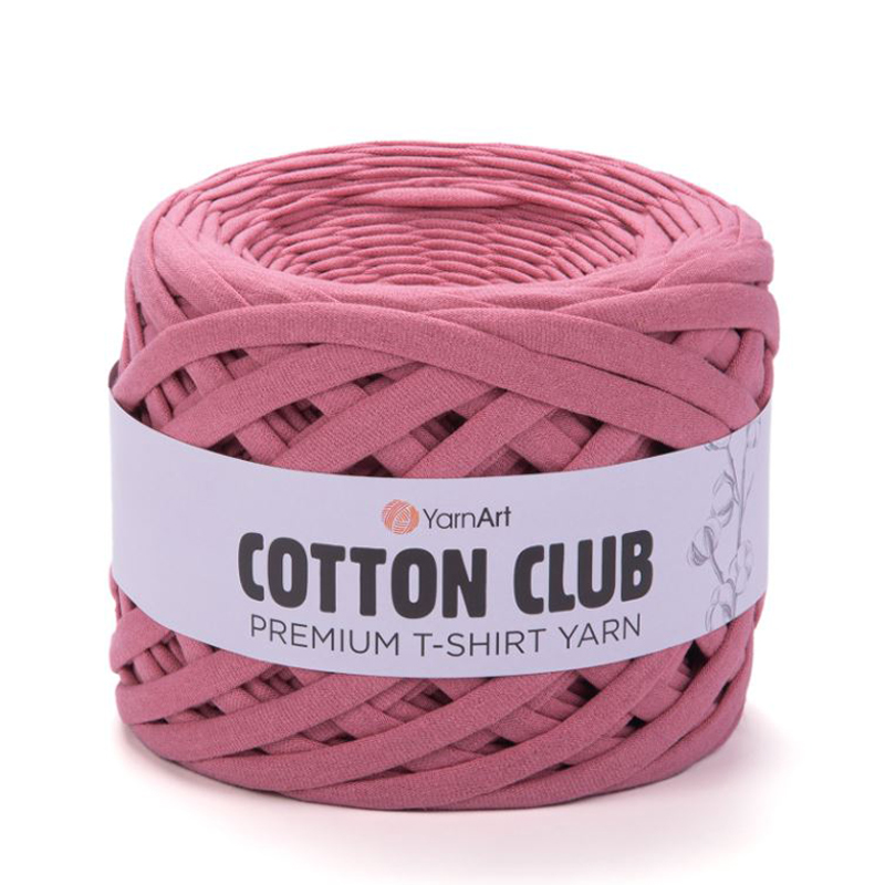yarnart cotton club - onion pink (7340) - 310gr (110mt) | 1pc