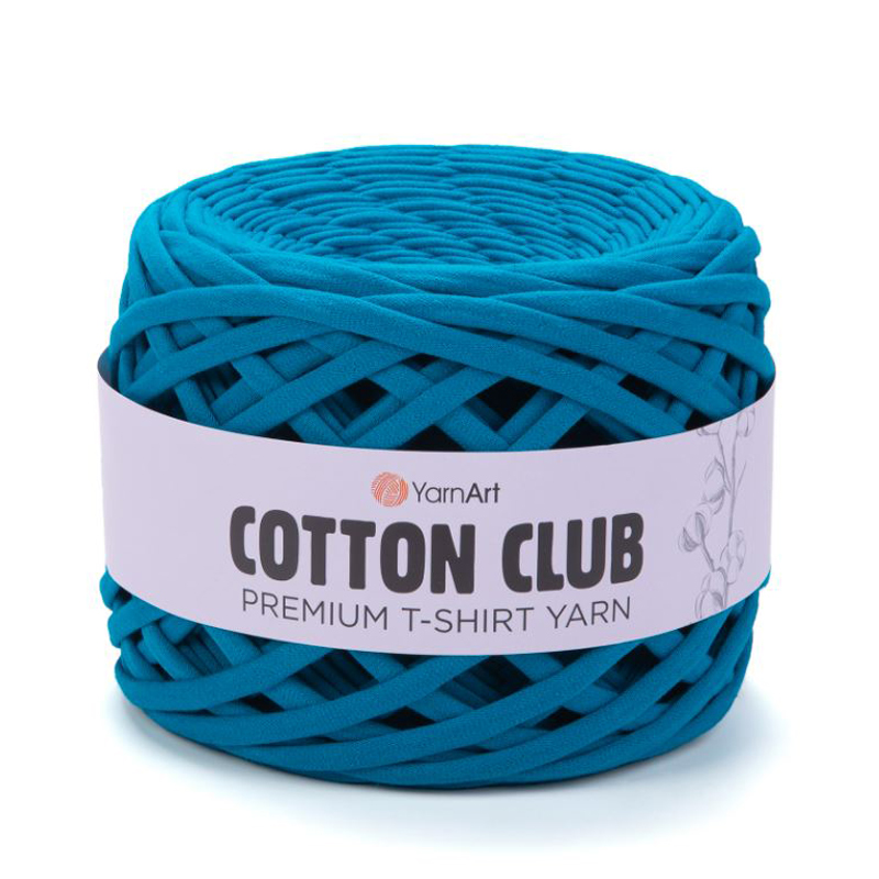 yarnart cotton club - smurf blue (7360) - 310gr (110mt) | 1pc